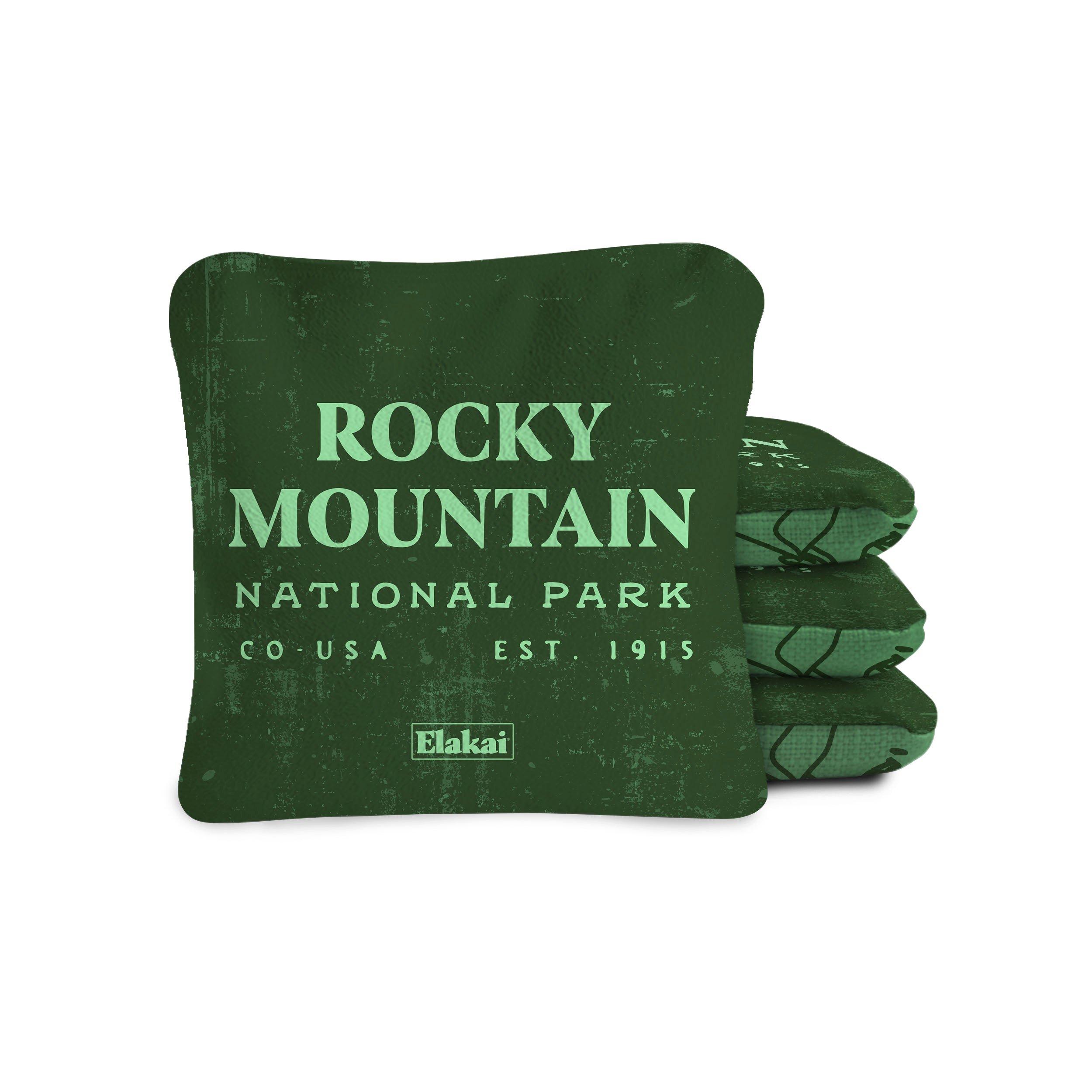 Dual-Sided Cornhole Bags | Rocky Mountain Green