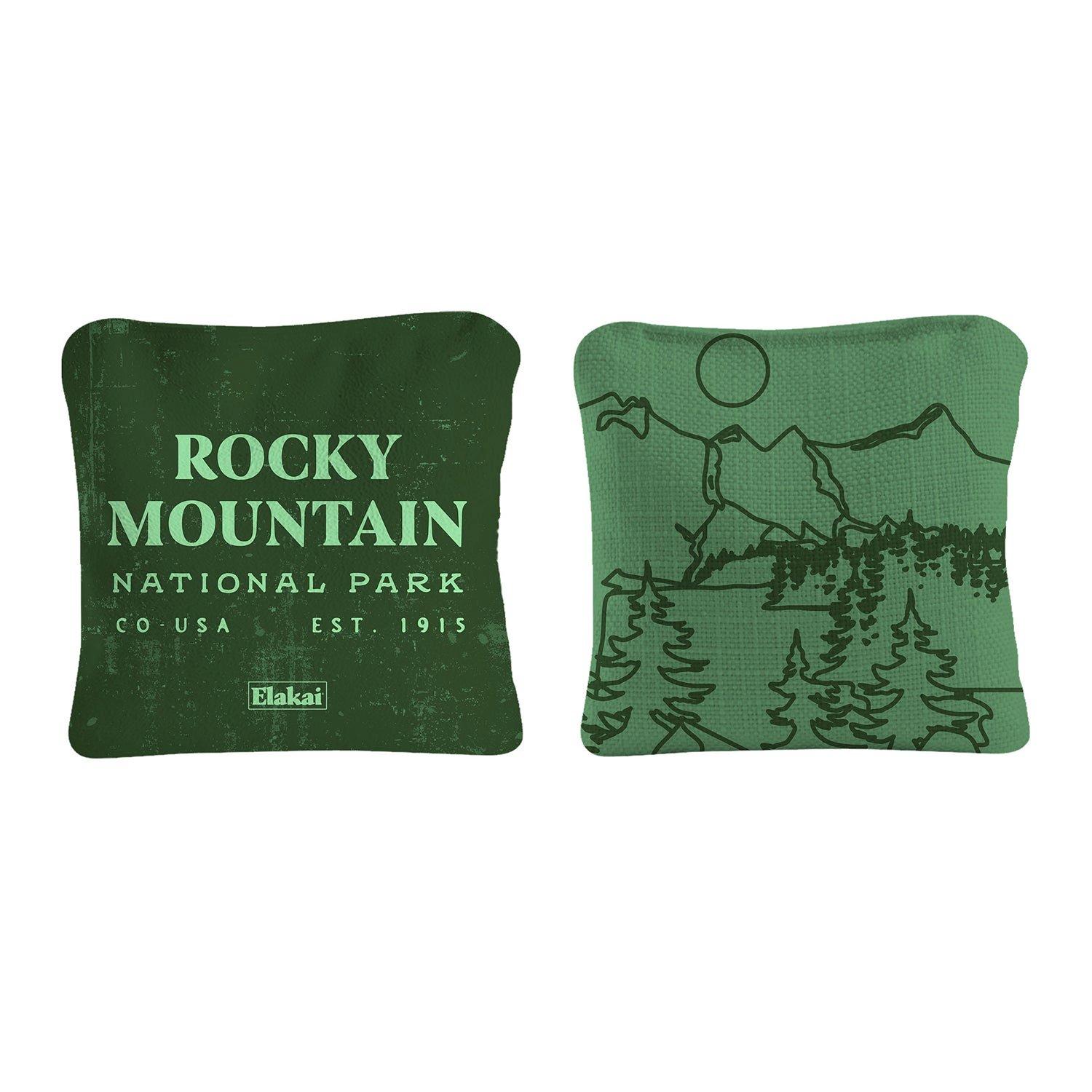 Dual-Sided Cornhole Bags | Rocky Mountain Green image number 2