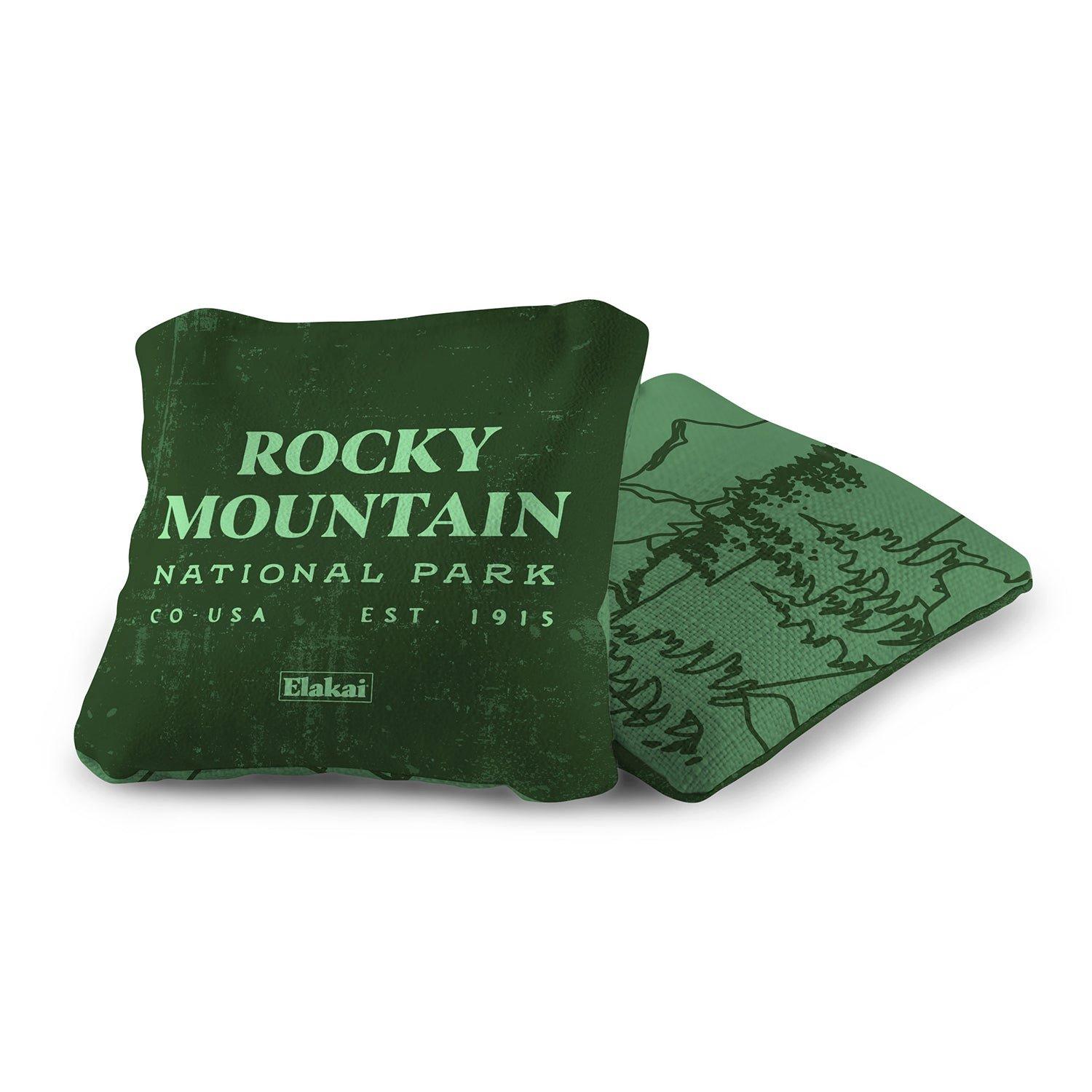 Dual-Sided Cornhole Bags | Rocky Mountain Green image number 3