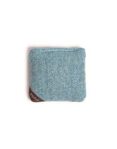 Herringbone Cornhole Bags | Sky Blue