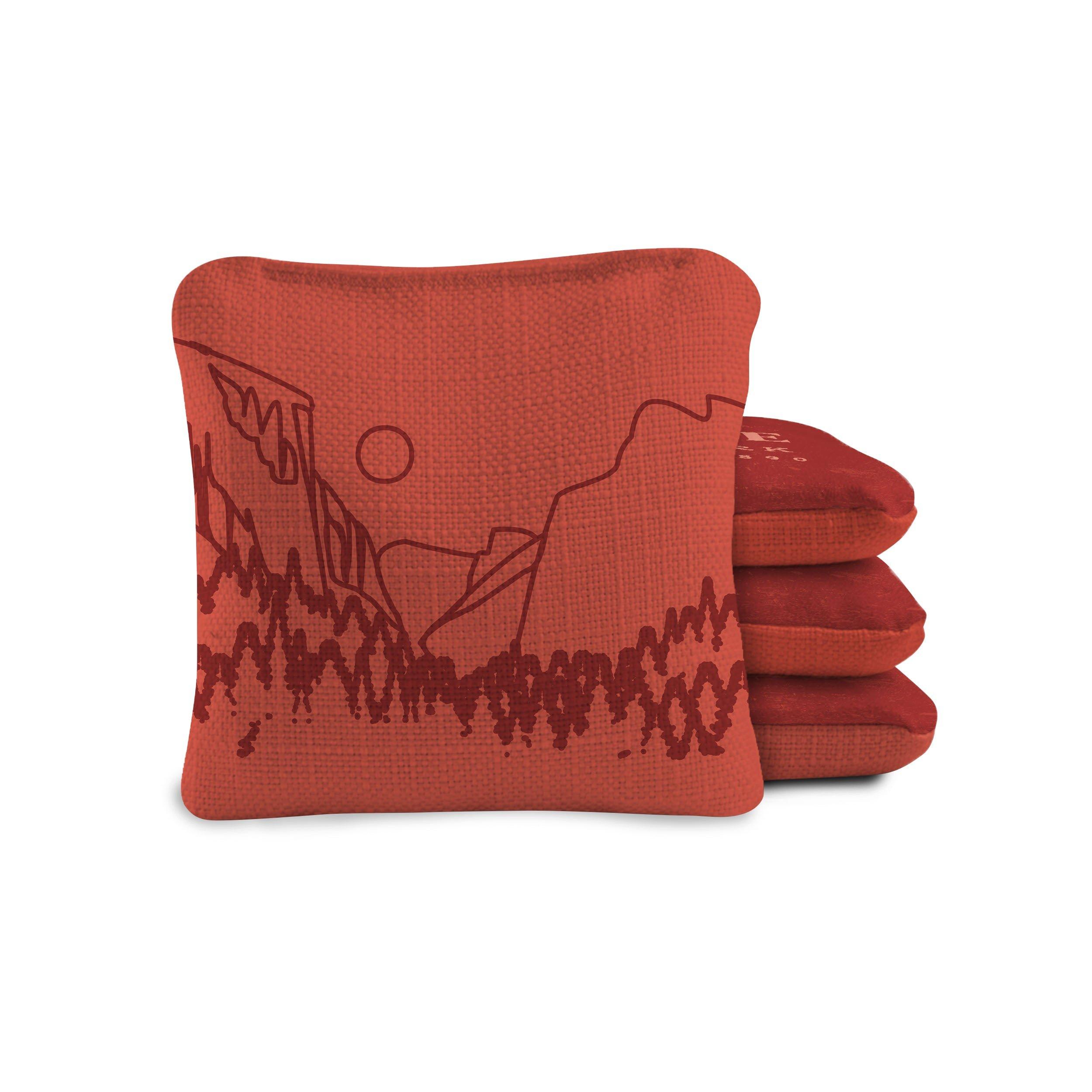 Dual-Sided Cornhole Bags | Yosemite Scarlet image number 1