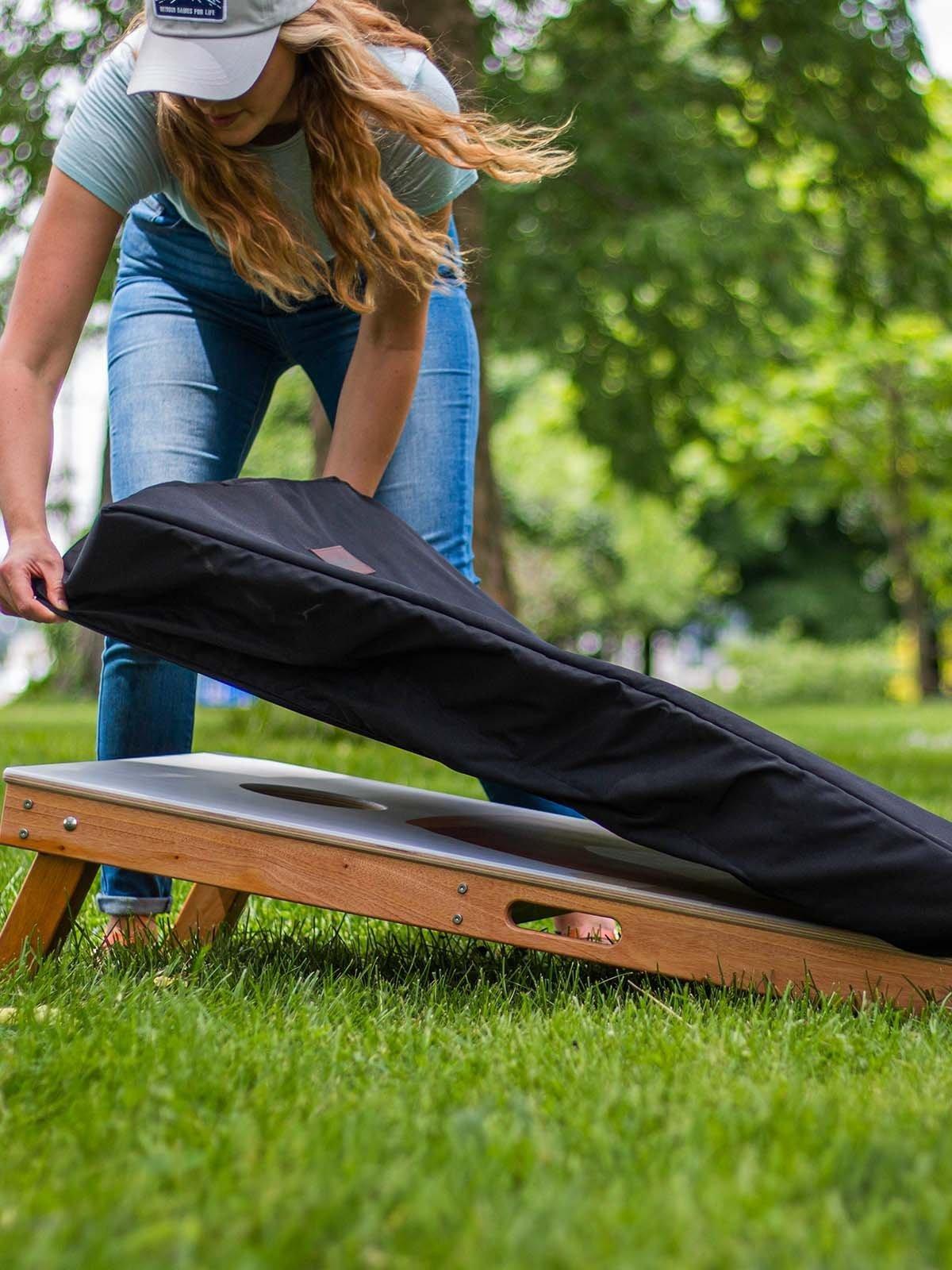 Set of Two 2ft x 4ft Cornhole Board Covers image number 1