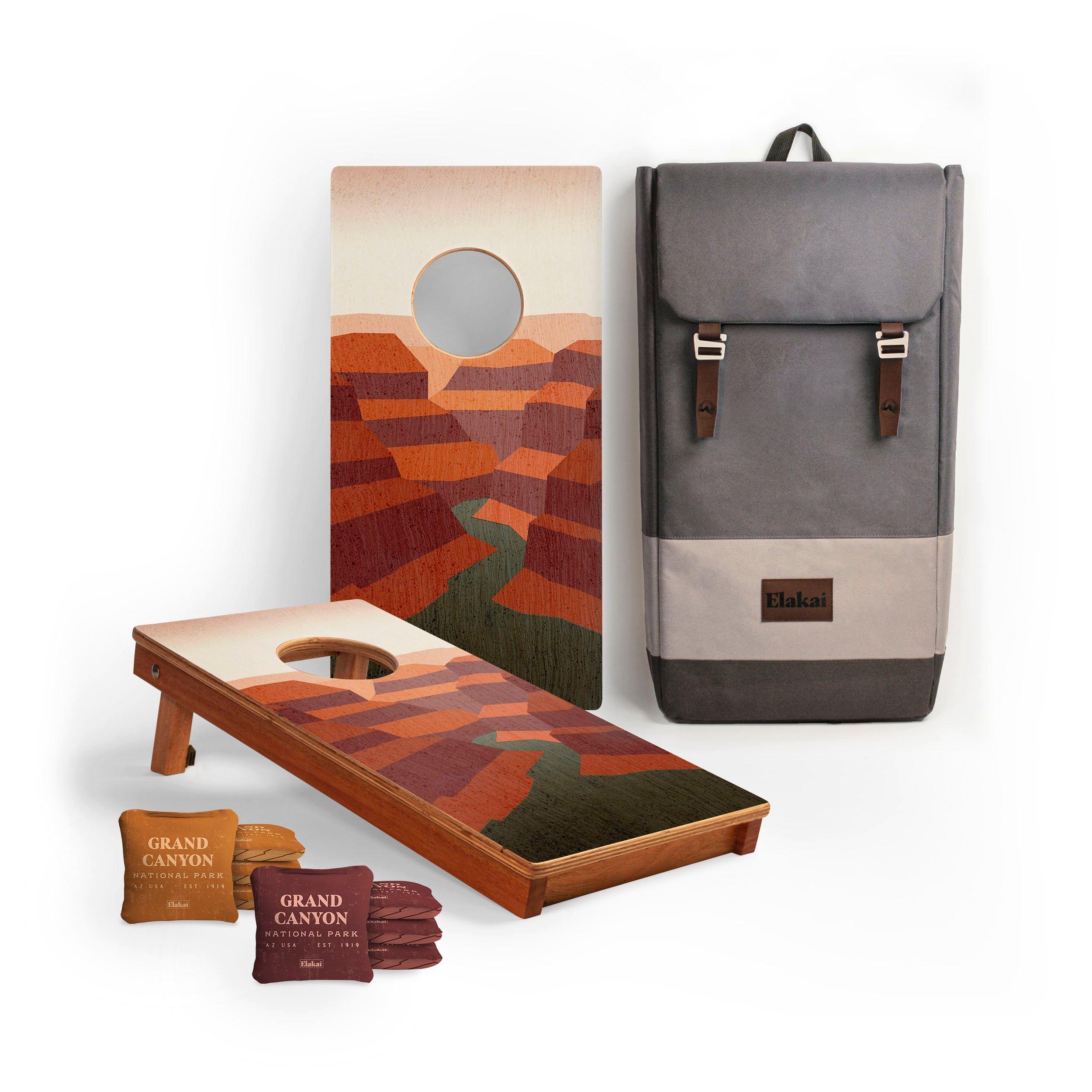 Travel Cornhole Set 1ft x 2ft | Grand Canyon