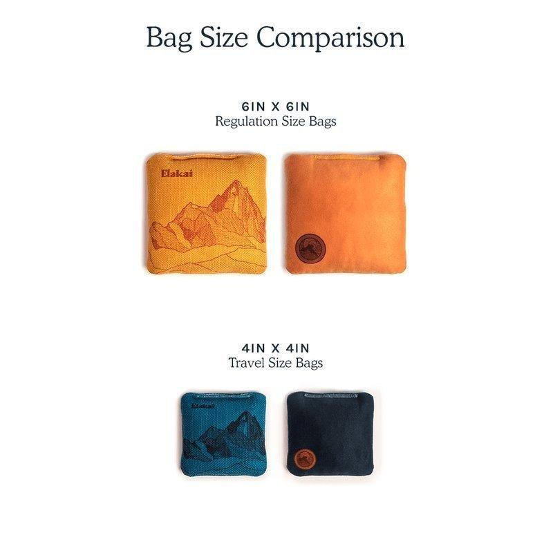 Mount Elakai Cornhole Bags | Orange image number 4