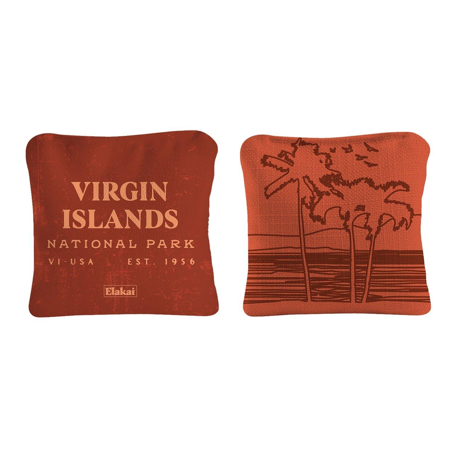 Dual-Sided Cornhole Bags | Virgin Islands Scarlet image number 2