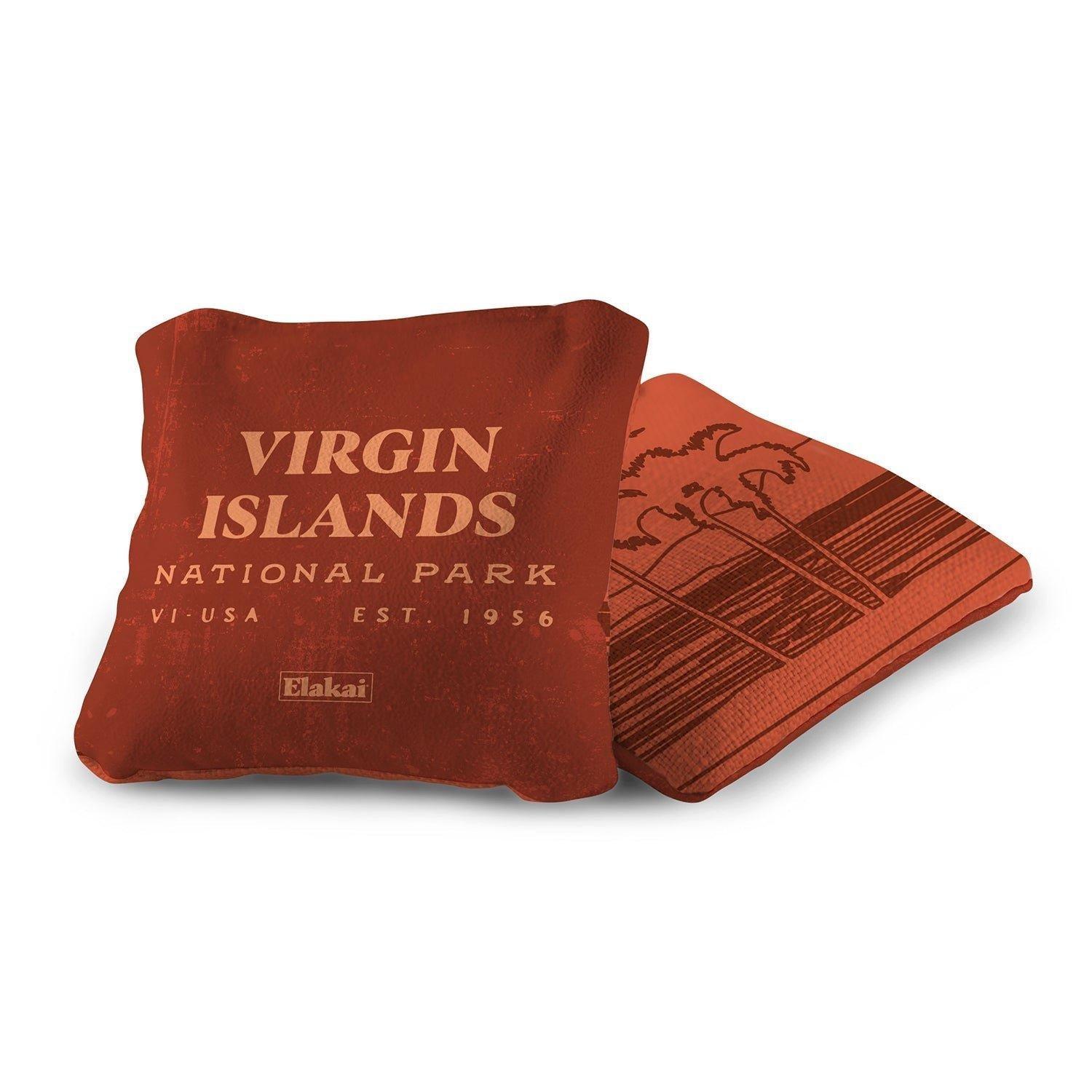 Dual-Sided Cornhole Bags | Virgin Islands Scarlet image number 3