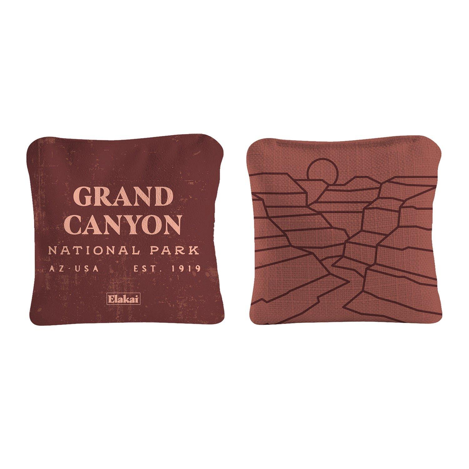 Dual-Sided Cornhole Bags | Grand Canyon Burgundy image number 2