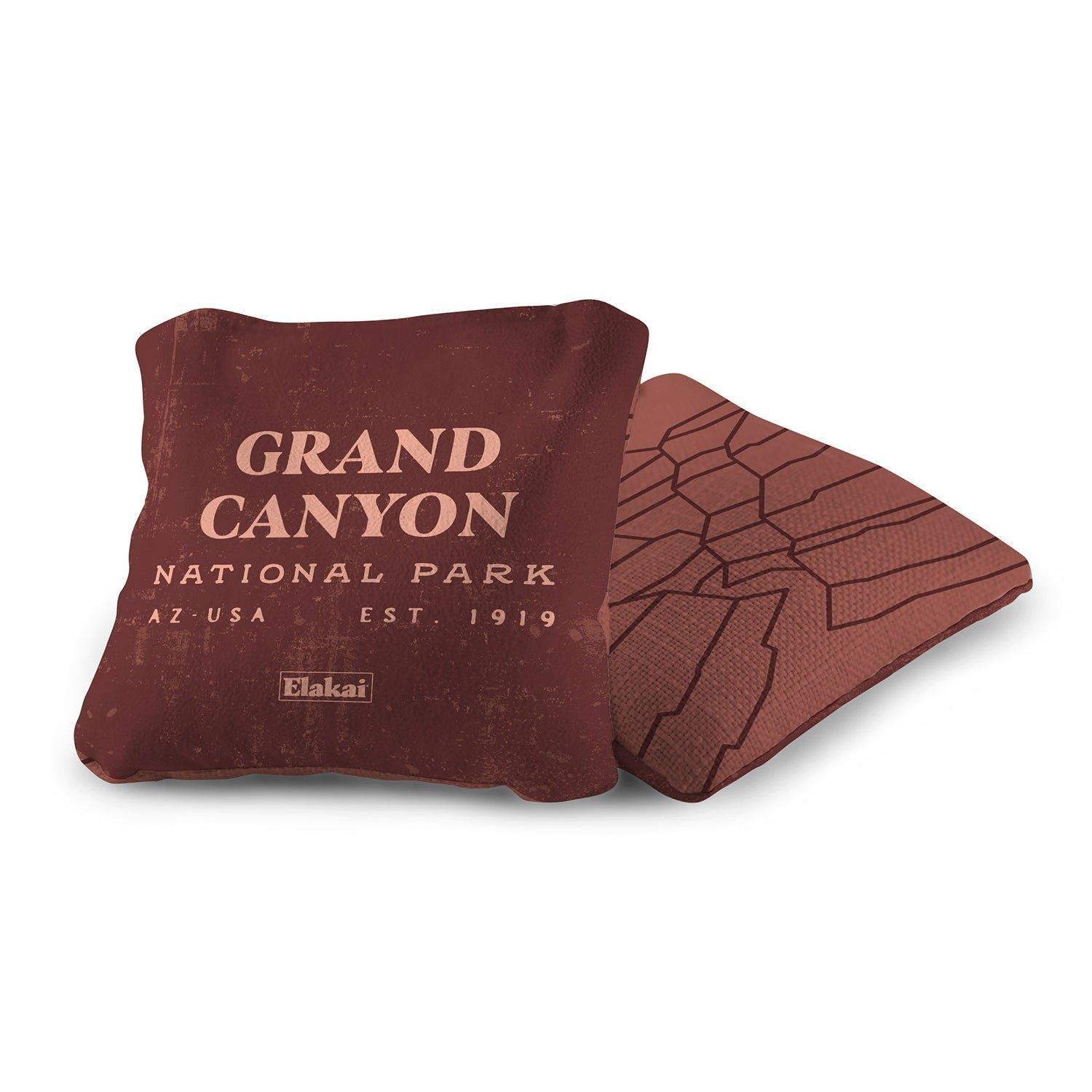 Dual-Sided Cornhole Bags | Grand Canyon Burgundy image number 3