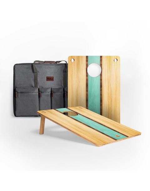 Travel Cornhole Boards Set | Weekender - Retro Surf