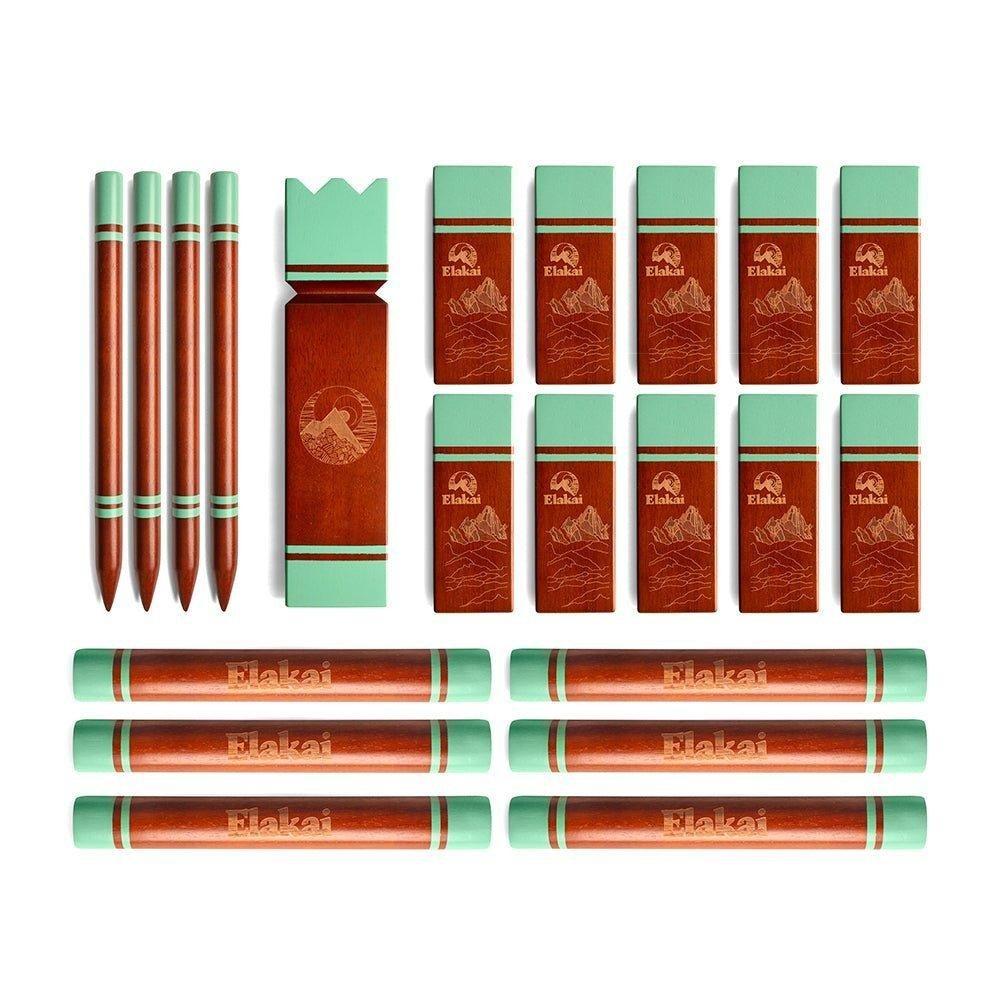 Giant Kubb Game image number 1