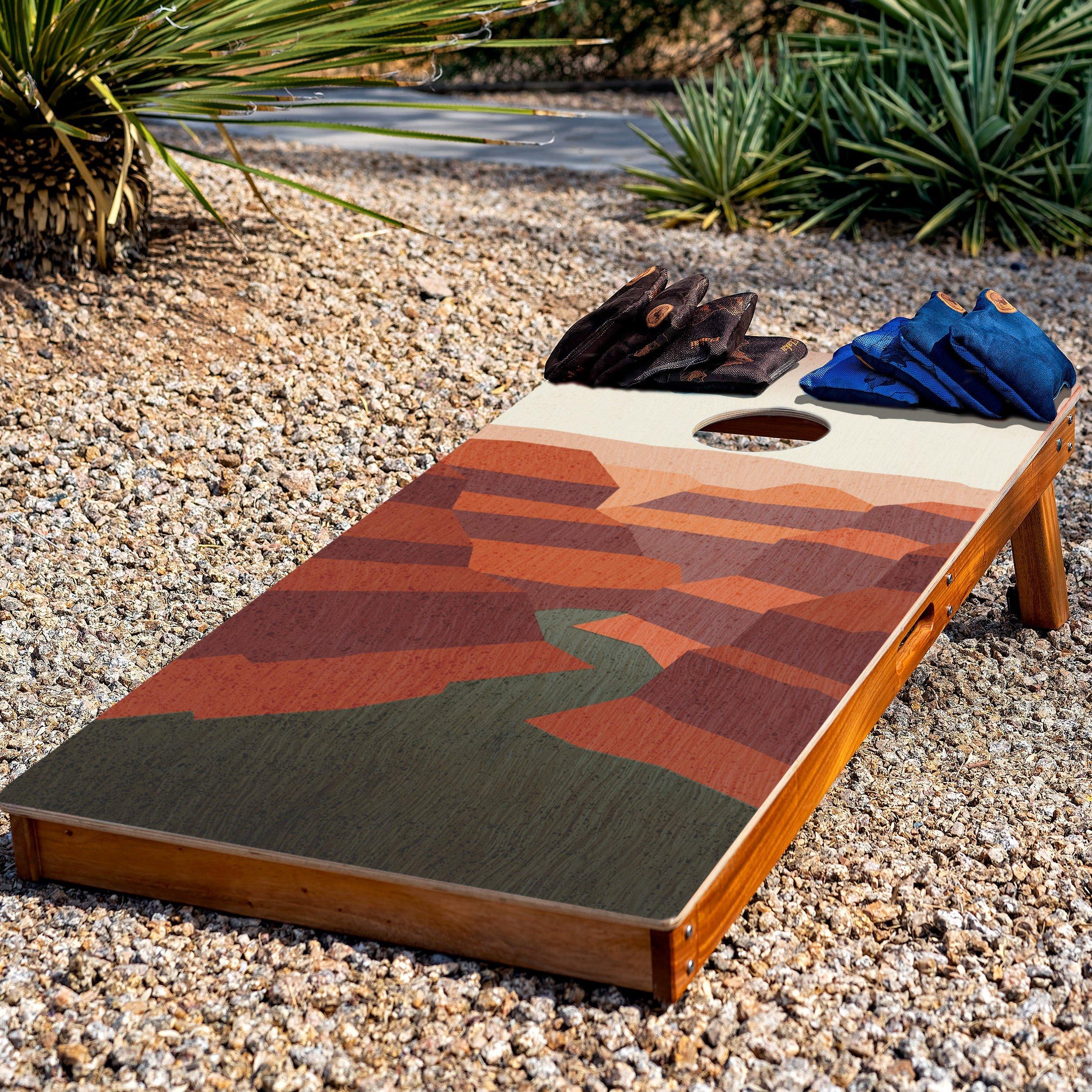 Classic Cornhole Set 2ft x 4ft | Grand Canyon image number 2