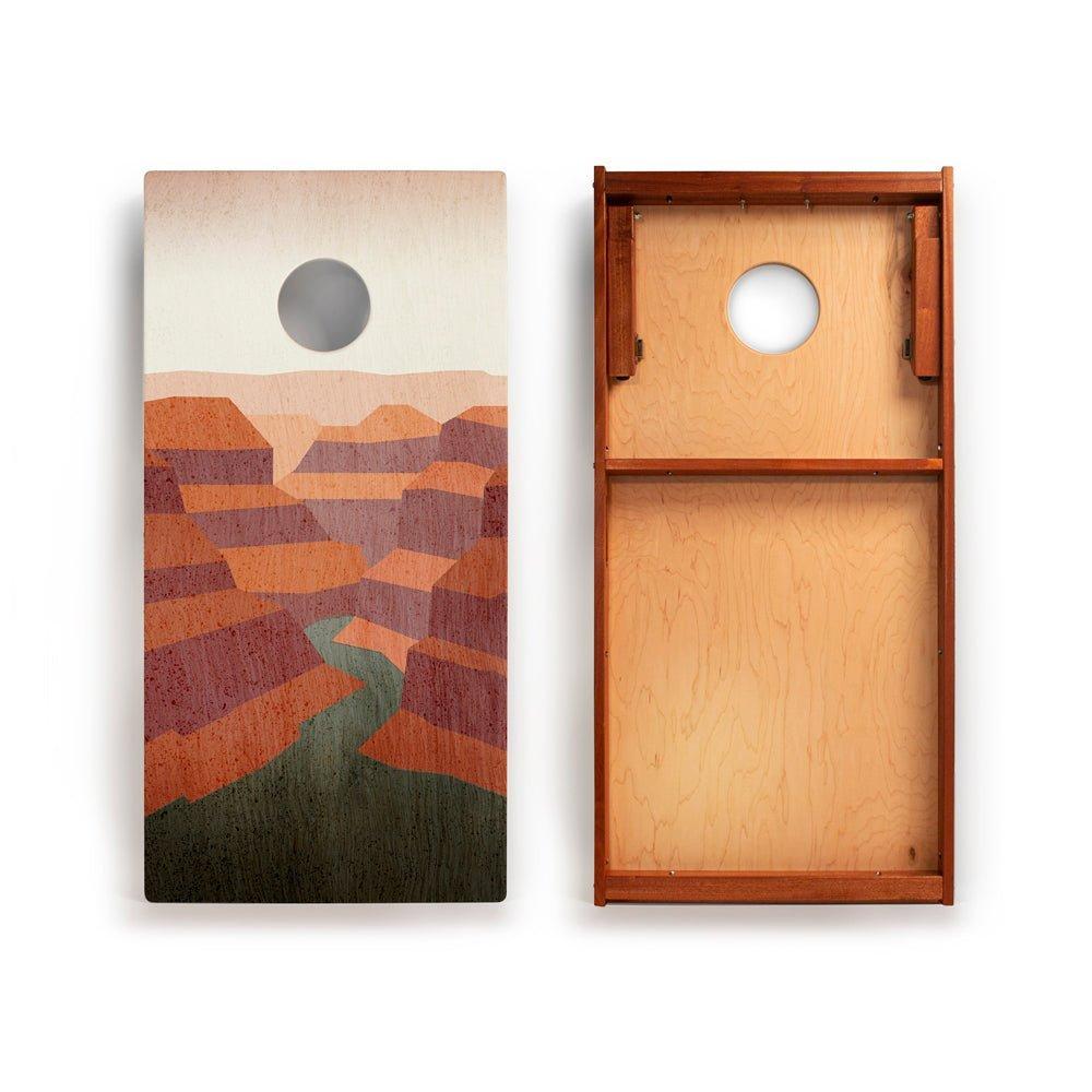 Classic Cornhole Set 2ft x 4ft | Grand Canyon image number 1