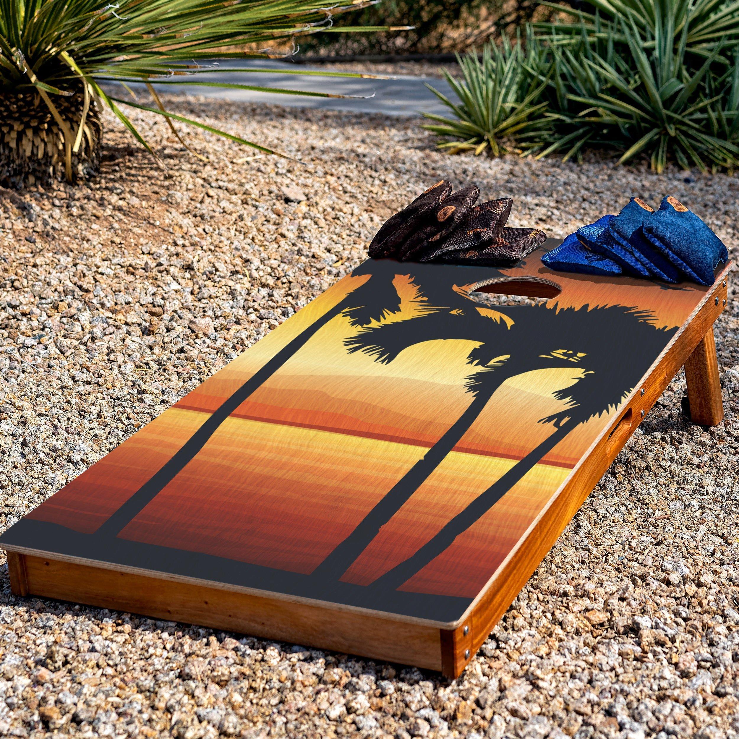 Classic Cornhole Set 2ft x 4ft | Virgin Islands image number 2