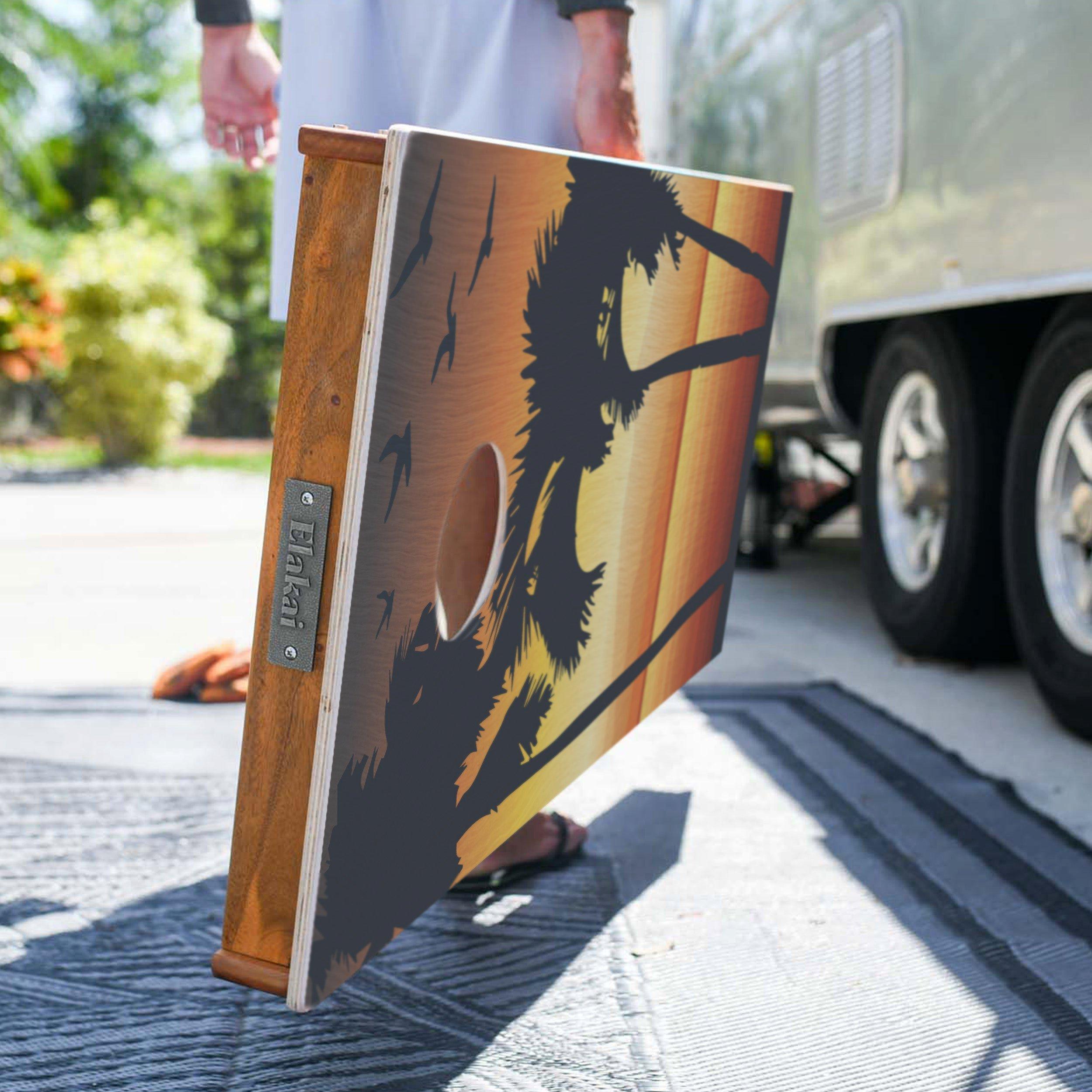 Classic Cornhole Set 2ft x 4ft | Virgin Islands image number 3