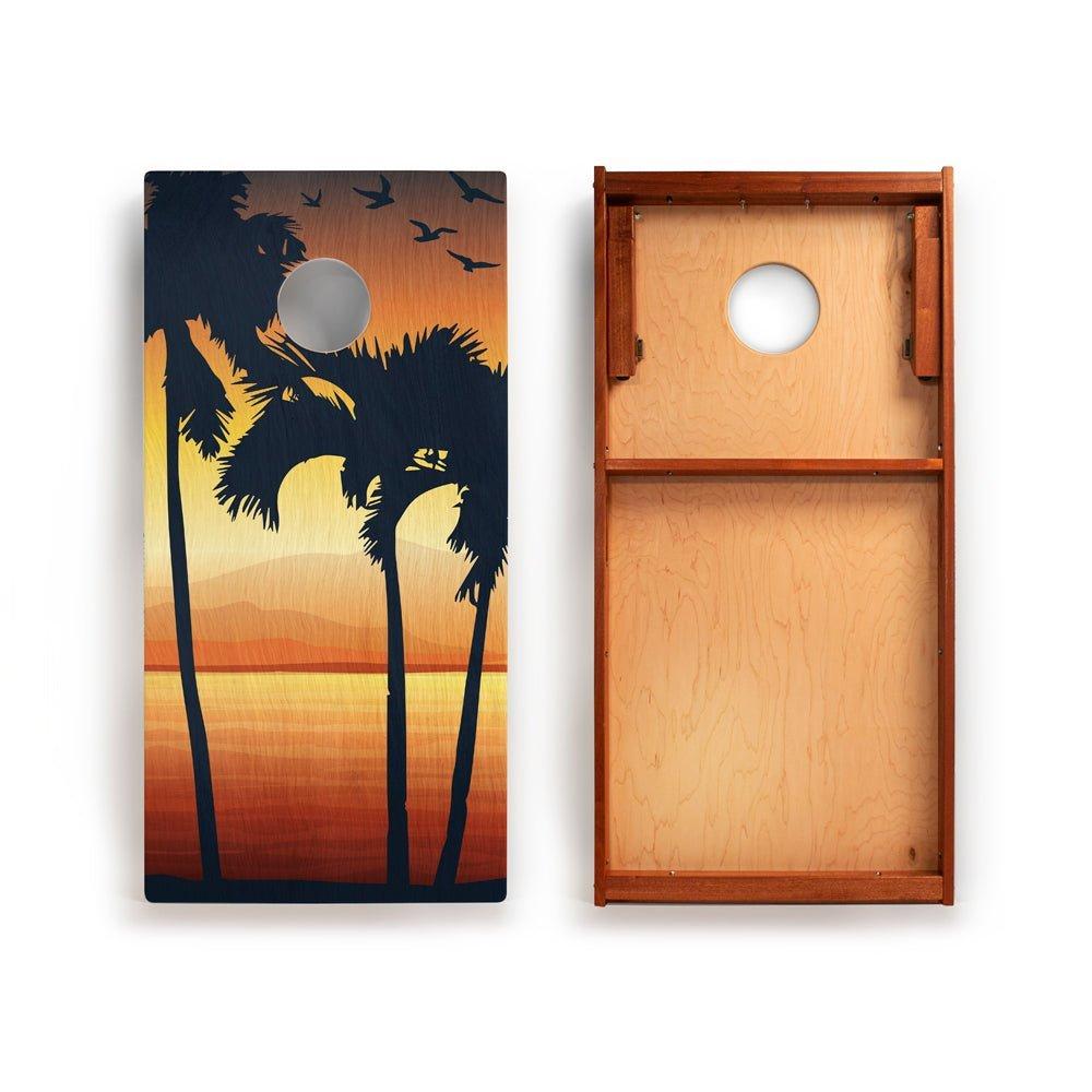 Classic Cornhole Set 2ft x 4ft | Virgin Islands image number 1