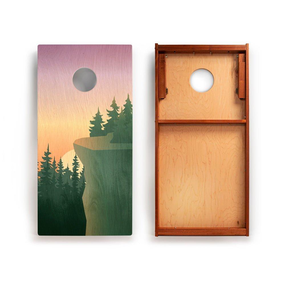 Classic Cornhole Set 2ft x 4ft | Cliff View image number 1