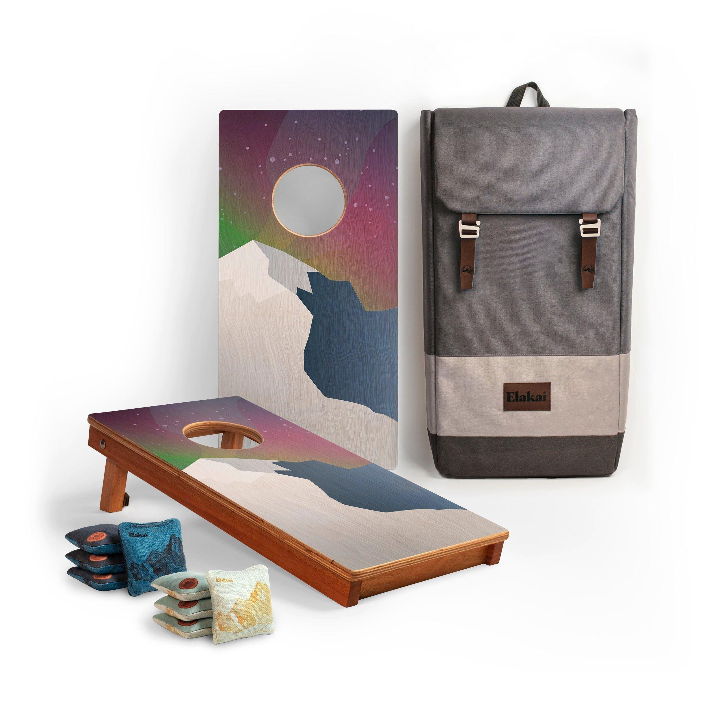 Travel Cornhole Set 1ft x 2ft | Aurora