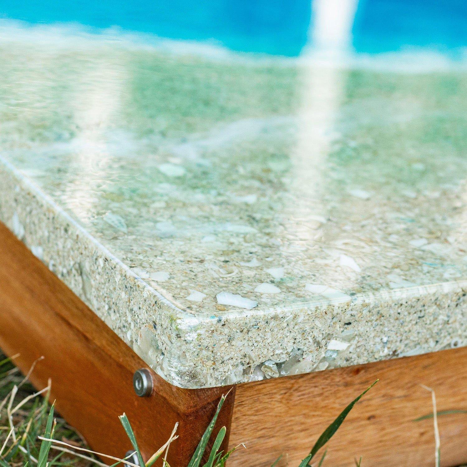 2x4 The Beach Epoxy Resin Cornhole Boards image number 4