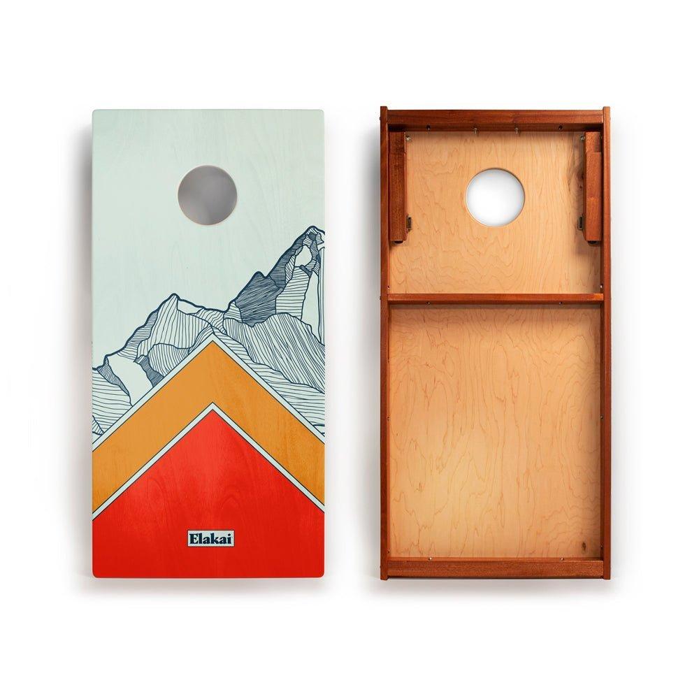 Classic Cornhole Set 2ft x 4ft | Modern Angle - Mount Elakai image number 1