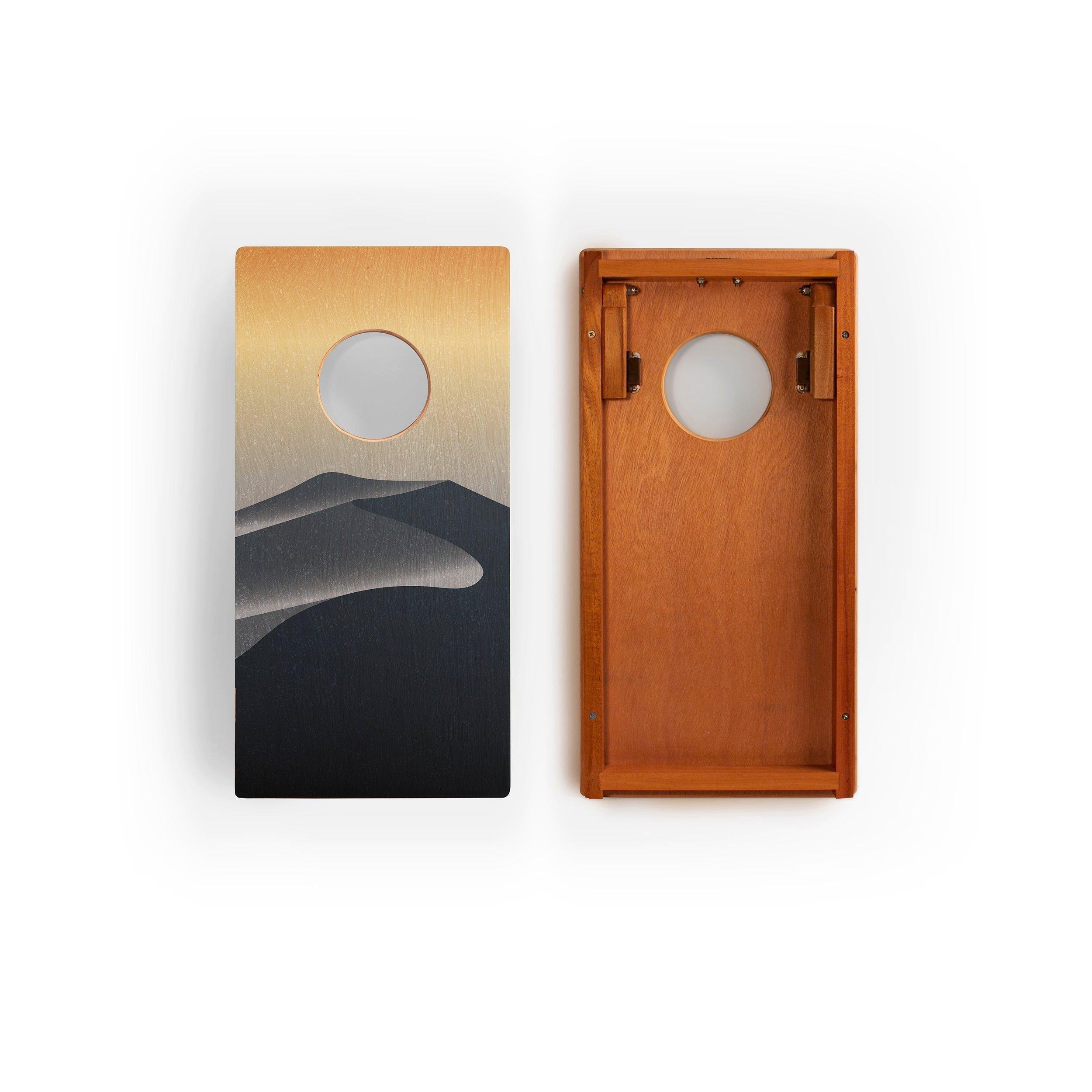 Travel Cornhole Set 1ft x 2ft | Mojave image number 1
