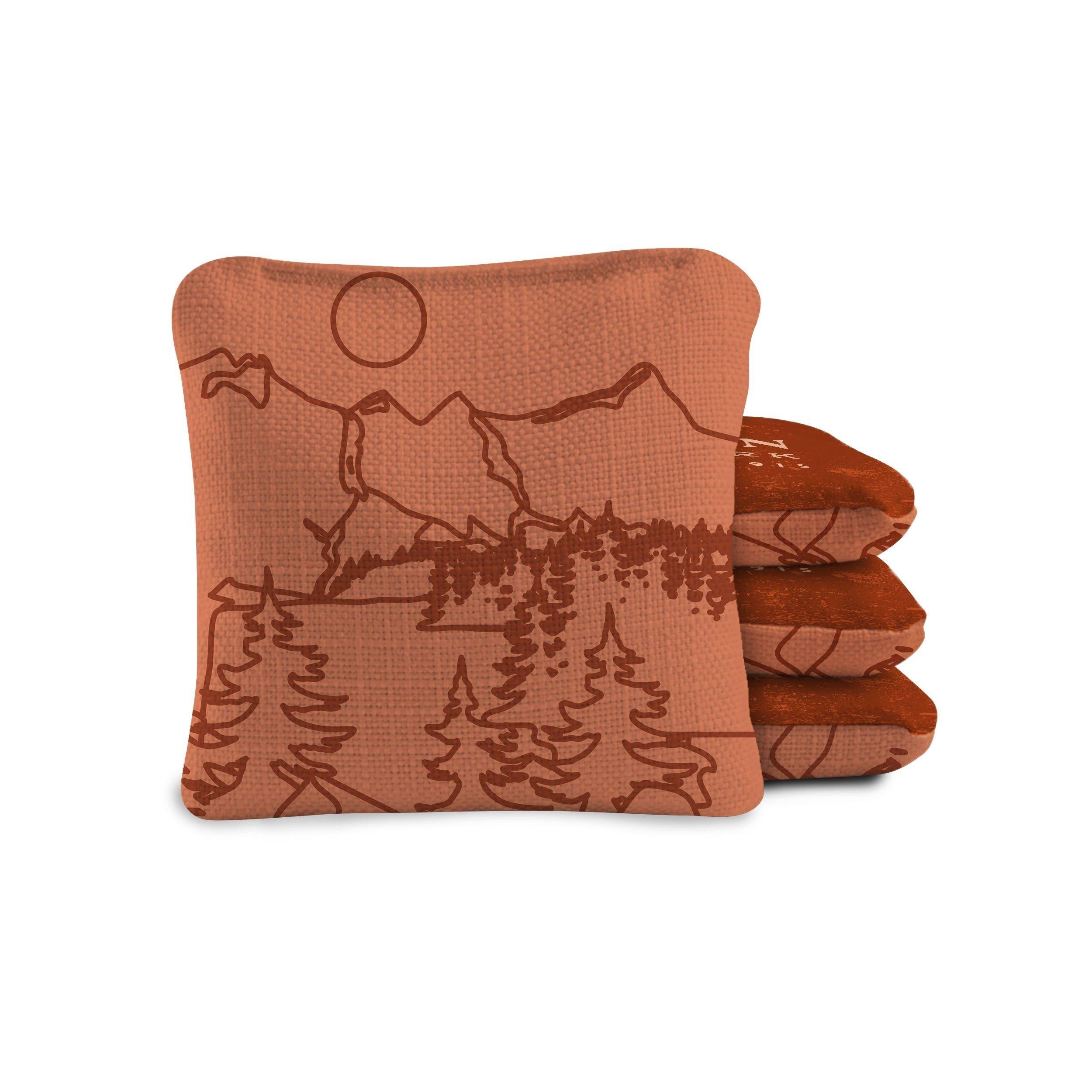 Dual-Sided Cornhole Bags | Rocky Mountain Burnt Orange image number 1