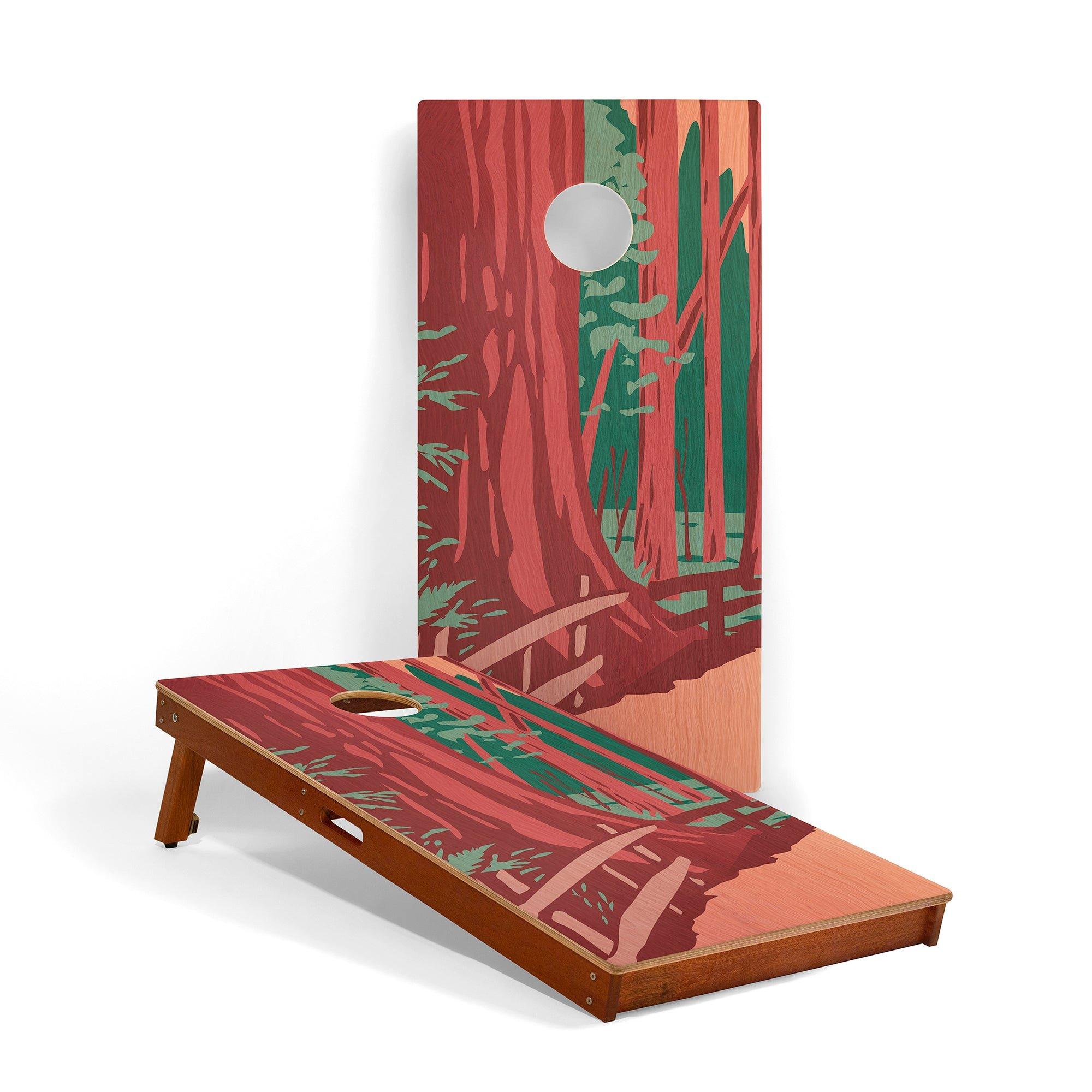 Classic Cornhole Set 2ft x 4ft | Redwoods