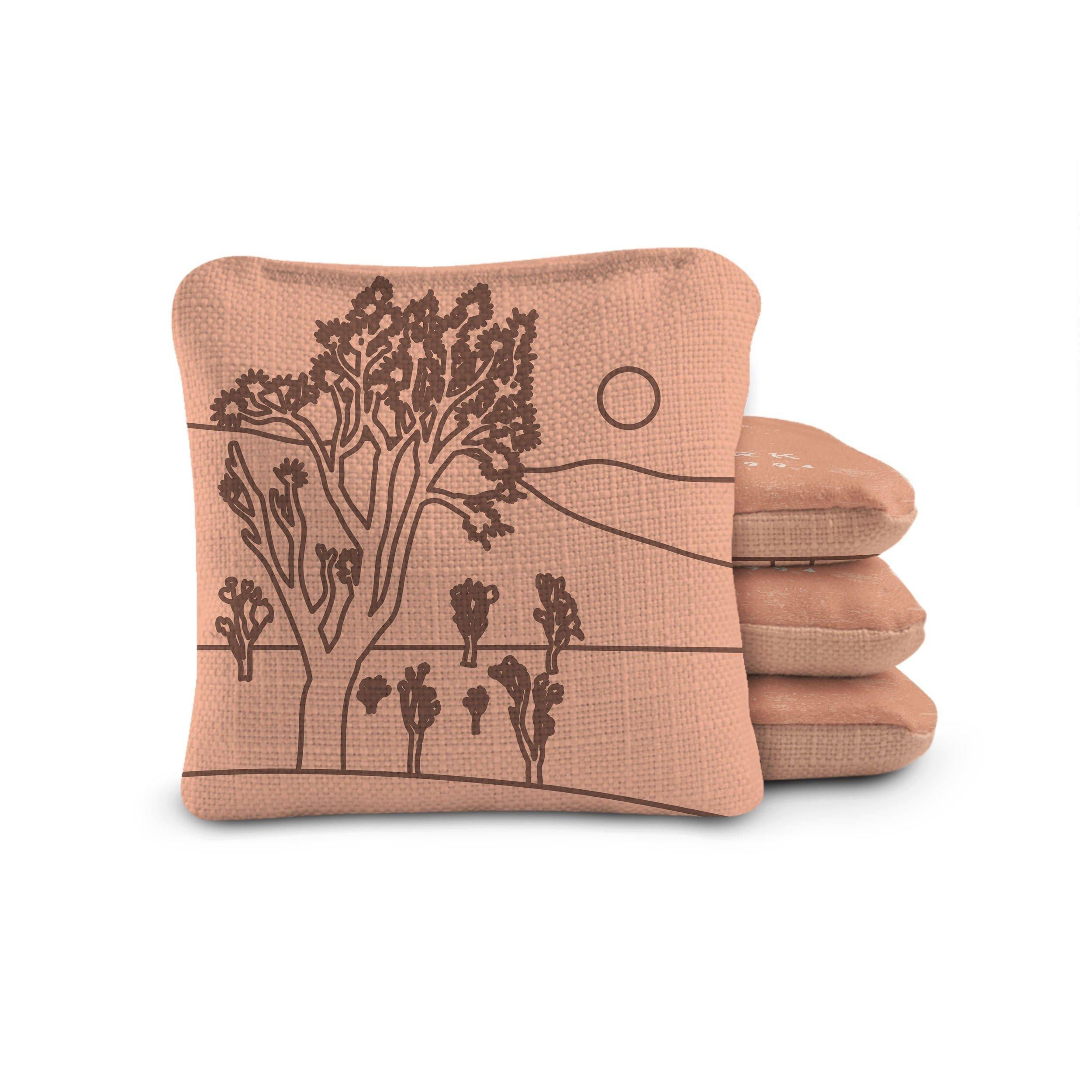 Dual-Sided Cornhole Bags | Joshua Tree Pink image number 1
