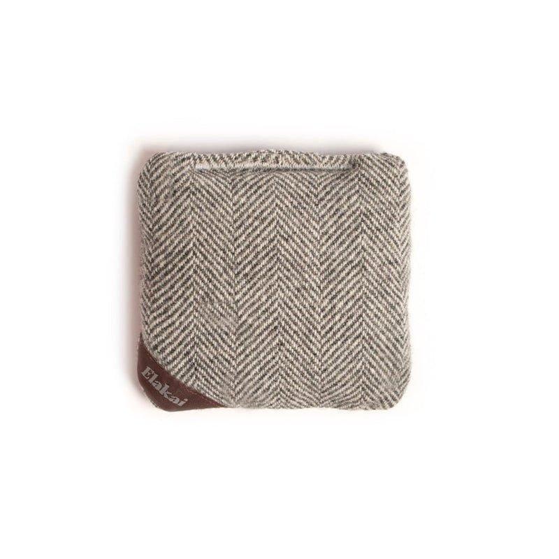 Herringbone Cornhole Bags | Dove Gray image number 1