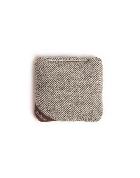 Herringbone Cornhole Bags | Dove Gray
