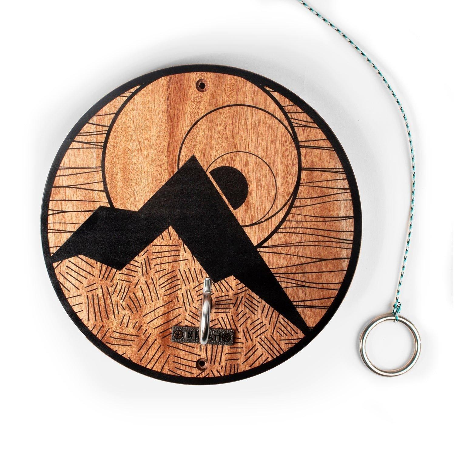 Mount Elakai Mahogany Hook and Ring Toss Game
