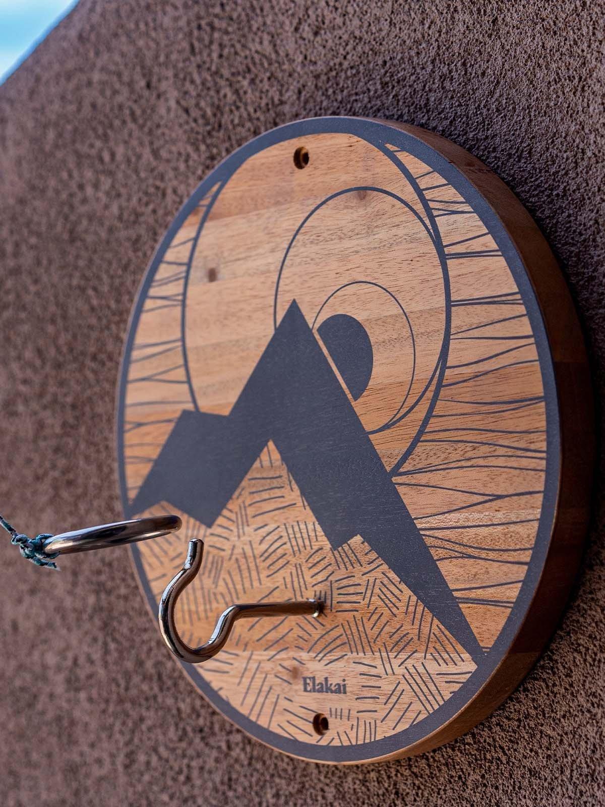 Mount Elakai Mahogany Hook and Ring Toss Game image number 2