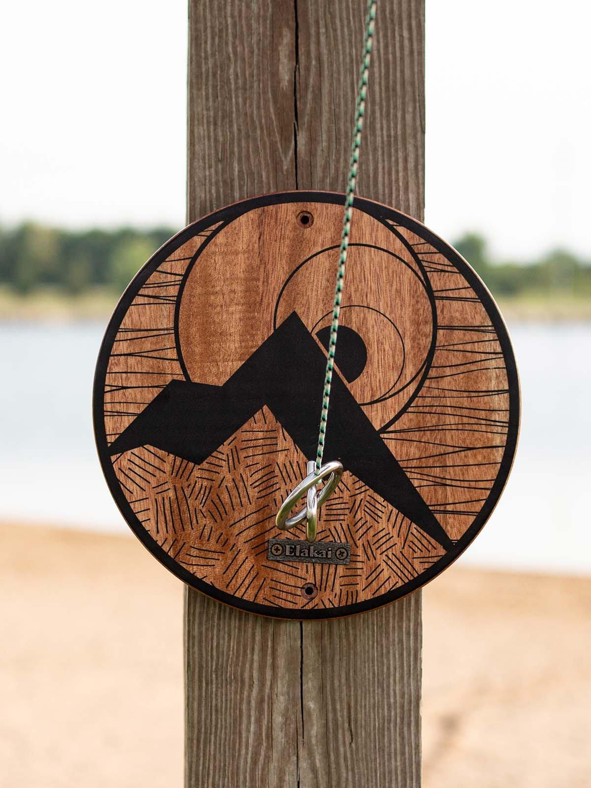 Mount Elakai Mahogany Hook and Ring Toss Game image number 1
