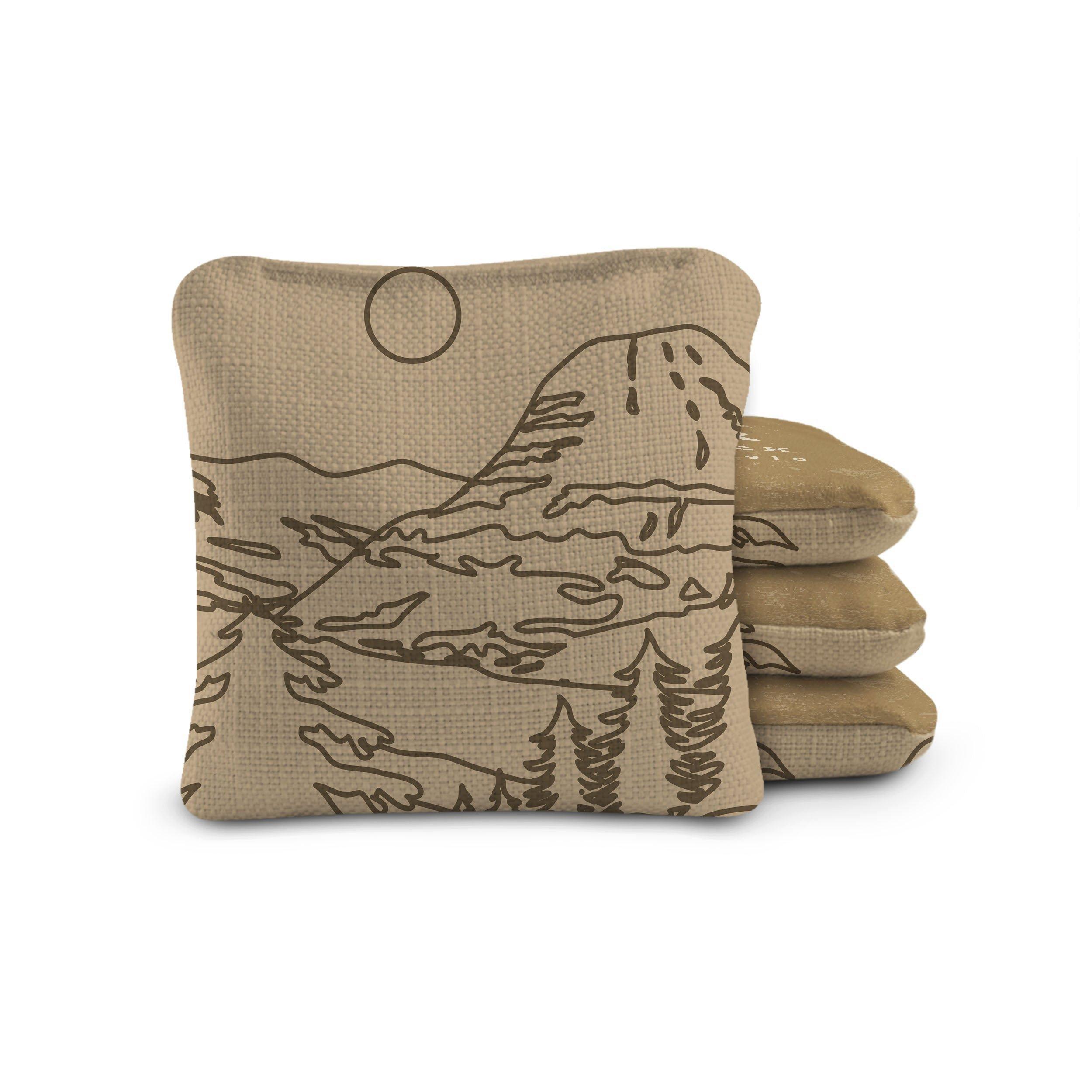 Dual-Sided Cornhole Bags | Glacier Tan image number 1