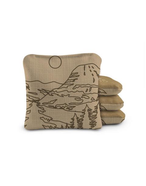 Dual-Sided Cornhole Bags | Glacier Tan