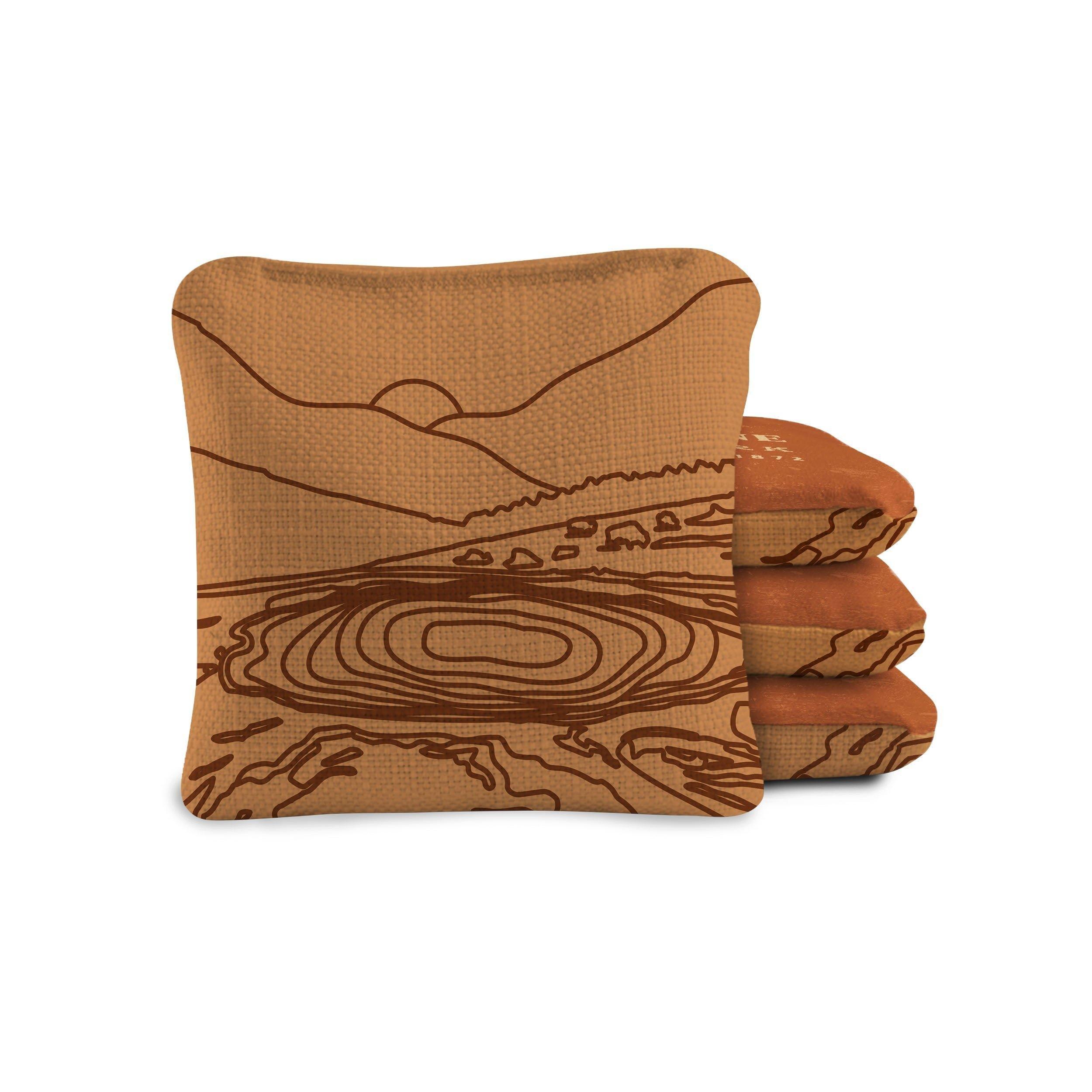 Dual-Sided Cornhole Bags | Yellowstone Burnt Orange image number 1