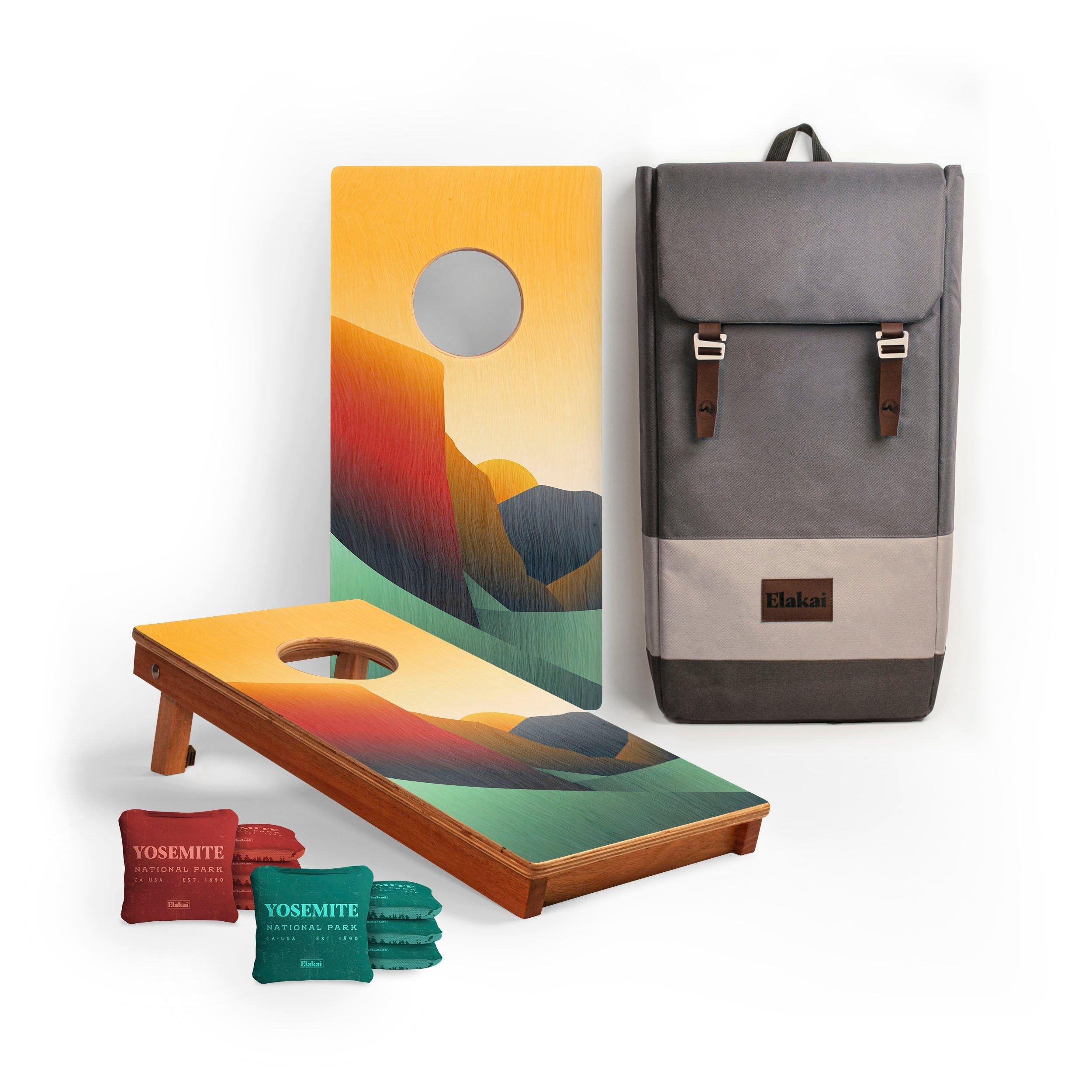 Travel Cornhole Set 1ft x 2ft | Yosemite