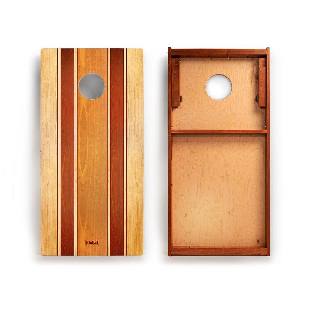 Classic Cornhole Set 2ft x 4ft | Natural Surf Beach - Classic Woody image number 1