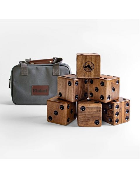 Acacia Giant Wood Dice