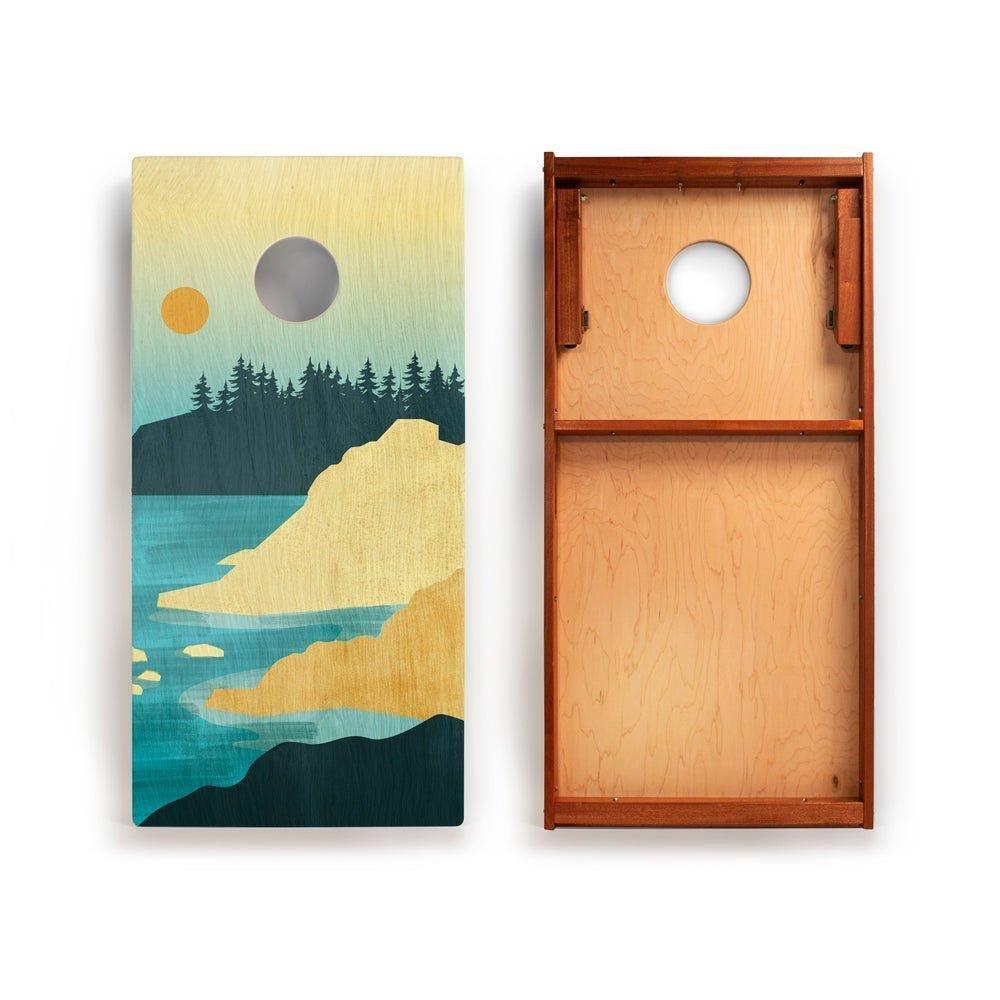 Classic Cornhole Set 2ft x 4ft | Acadia image number 1