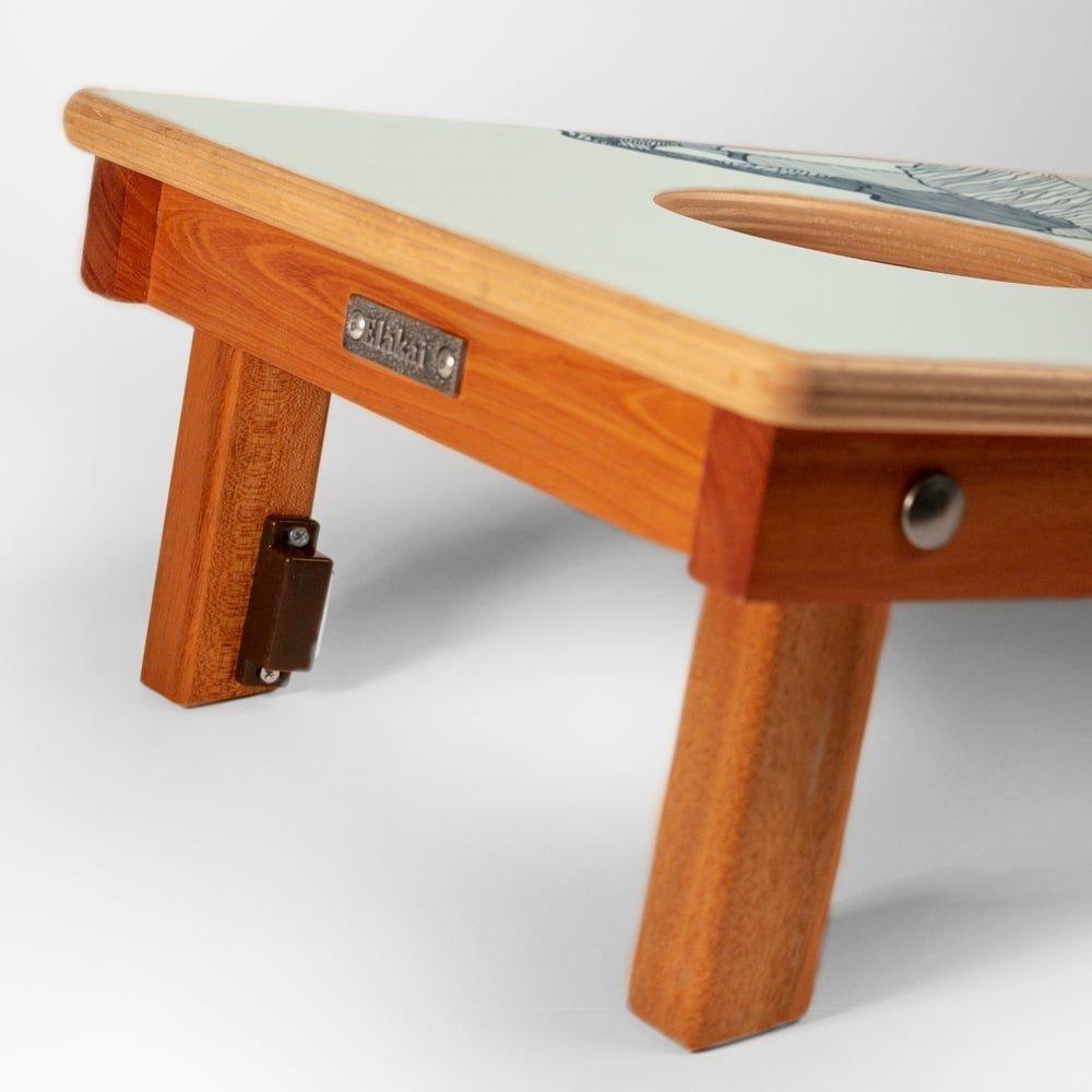 Travel Cornhole Set 1ft x 2ft | Modern Angle - Mount Elakai image number 2