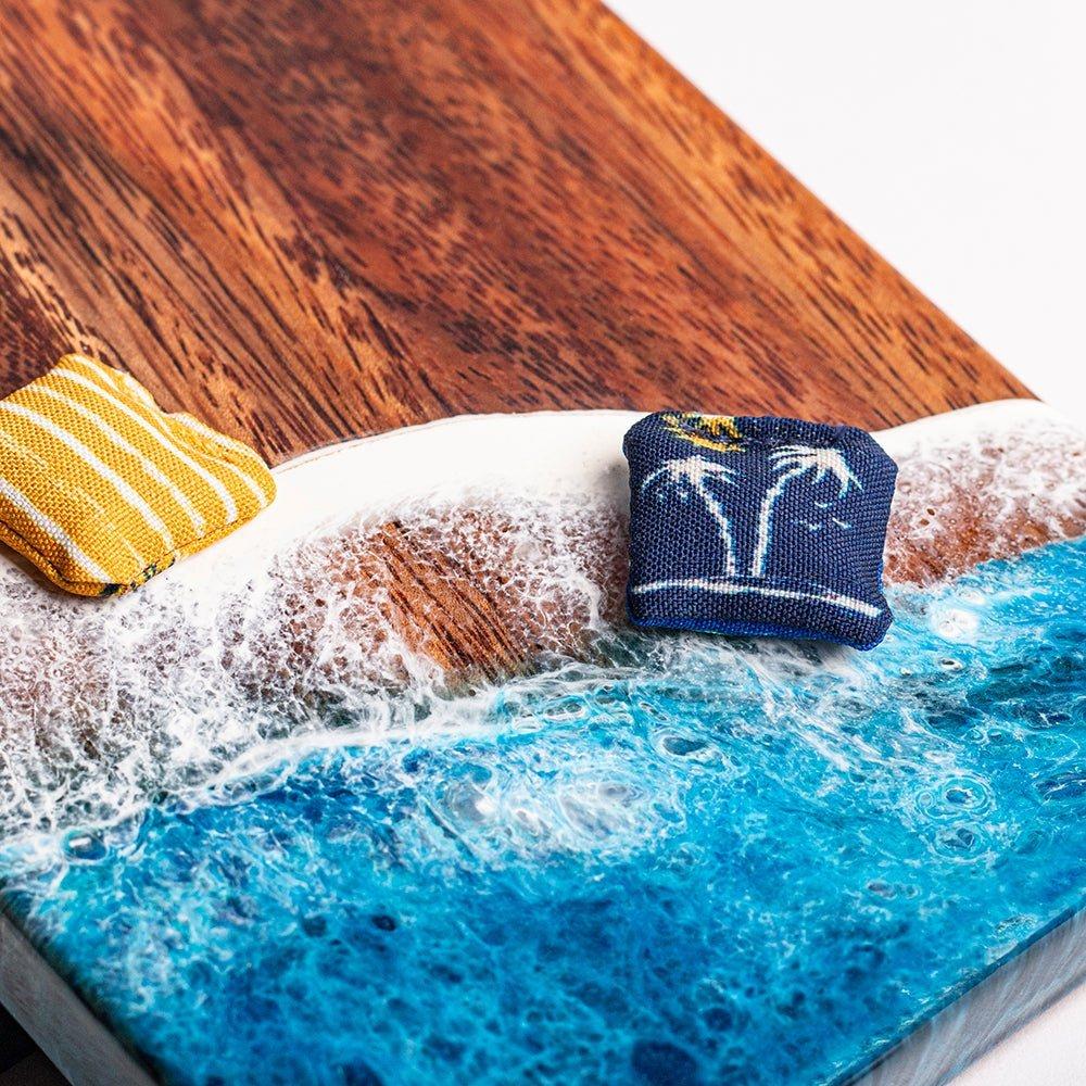 Beach Mini Tabletop Cornhole Game image number 4