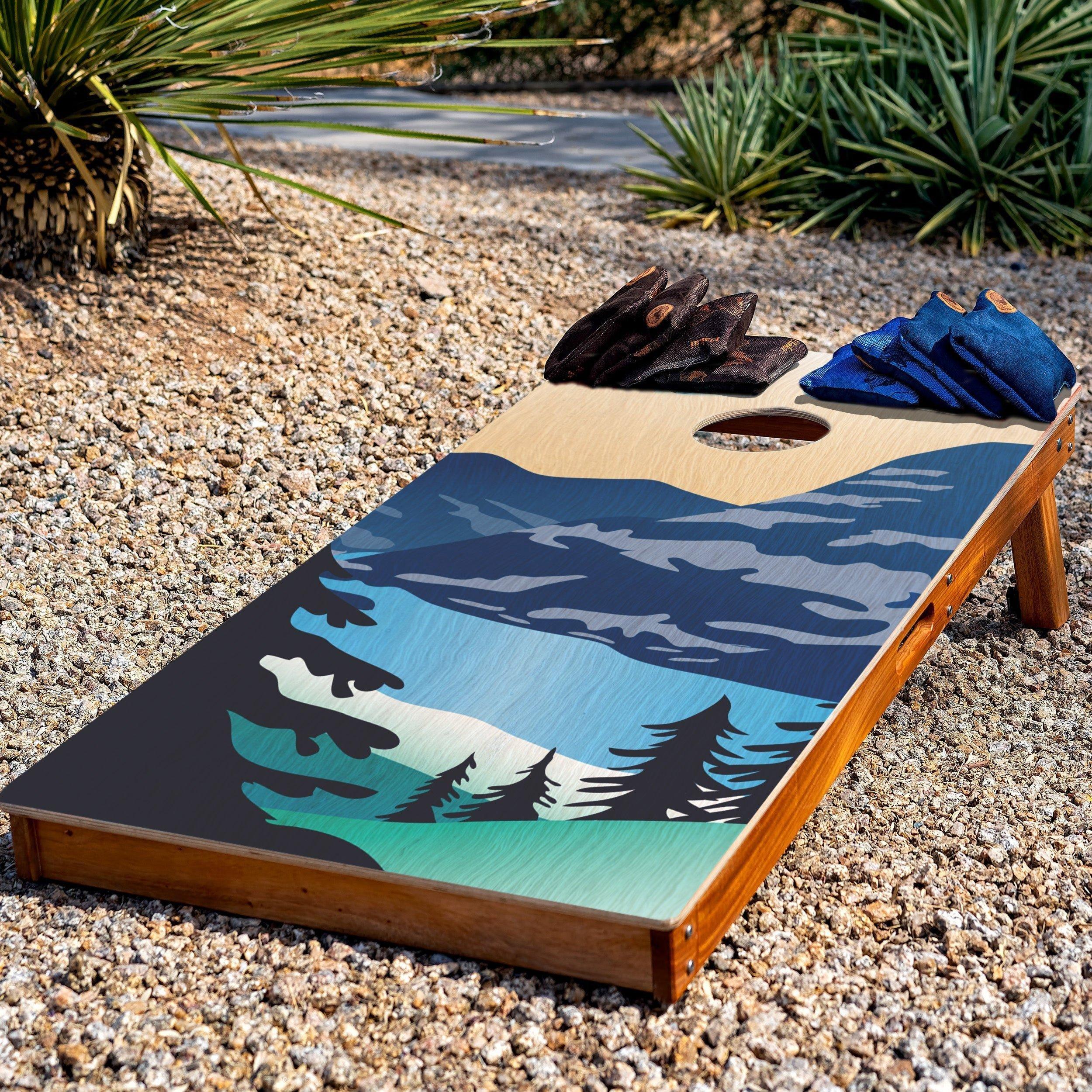 Classic Cornhole Set 2ft x 4ft | Glacier image number 2