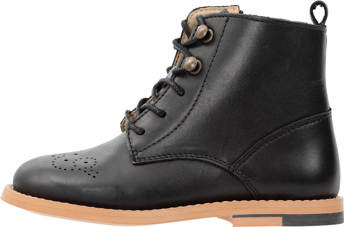 Buster Leather Boot in Black image number 1