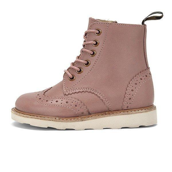 Sidney Leather Boot in Rose image number 2