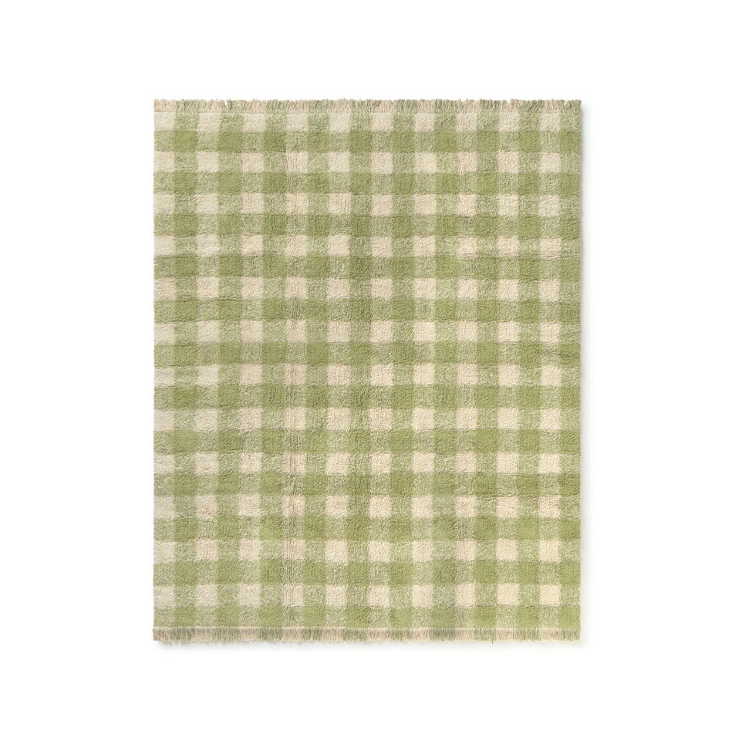 Washable Rug Vichy Matcha