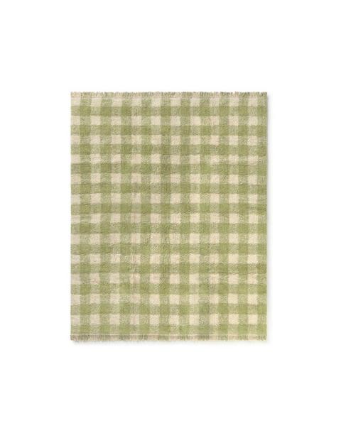 Washable Rug Vichy Matcha