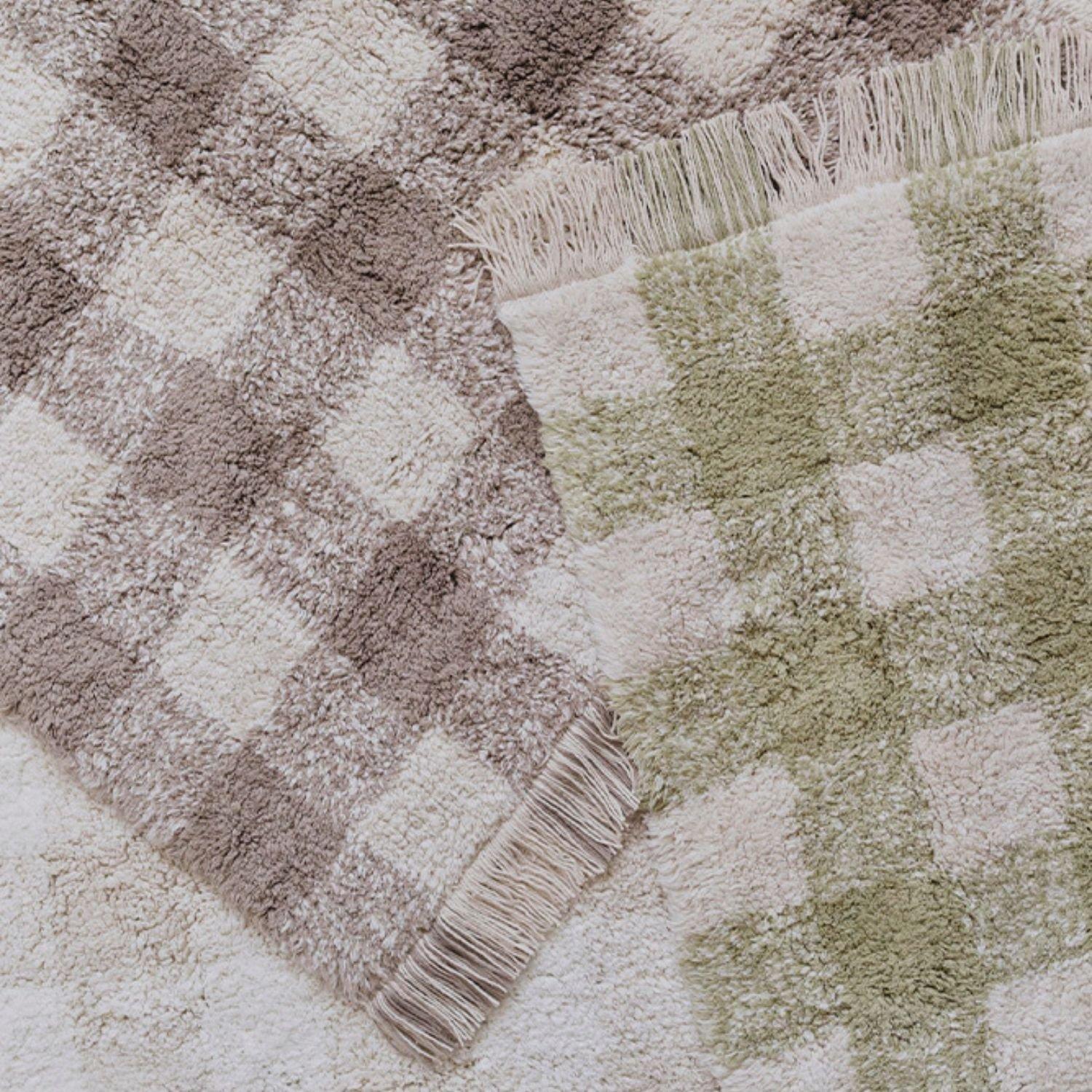 Washable Rug Vichy Marron image number 2