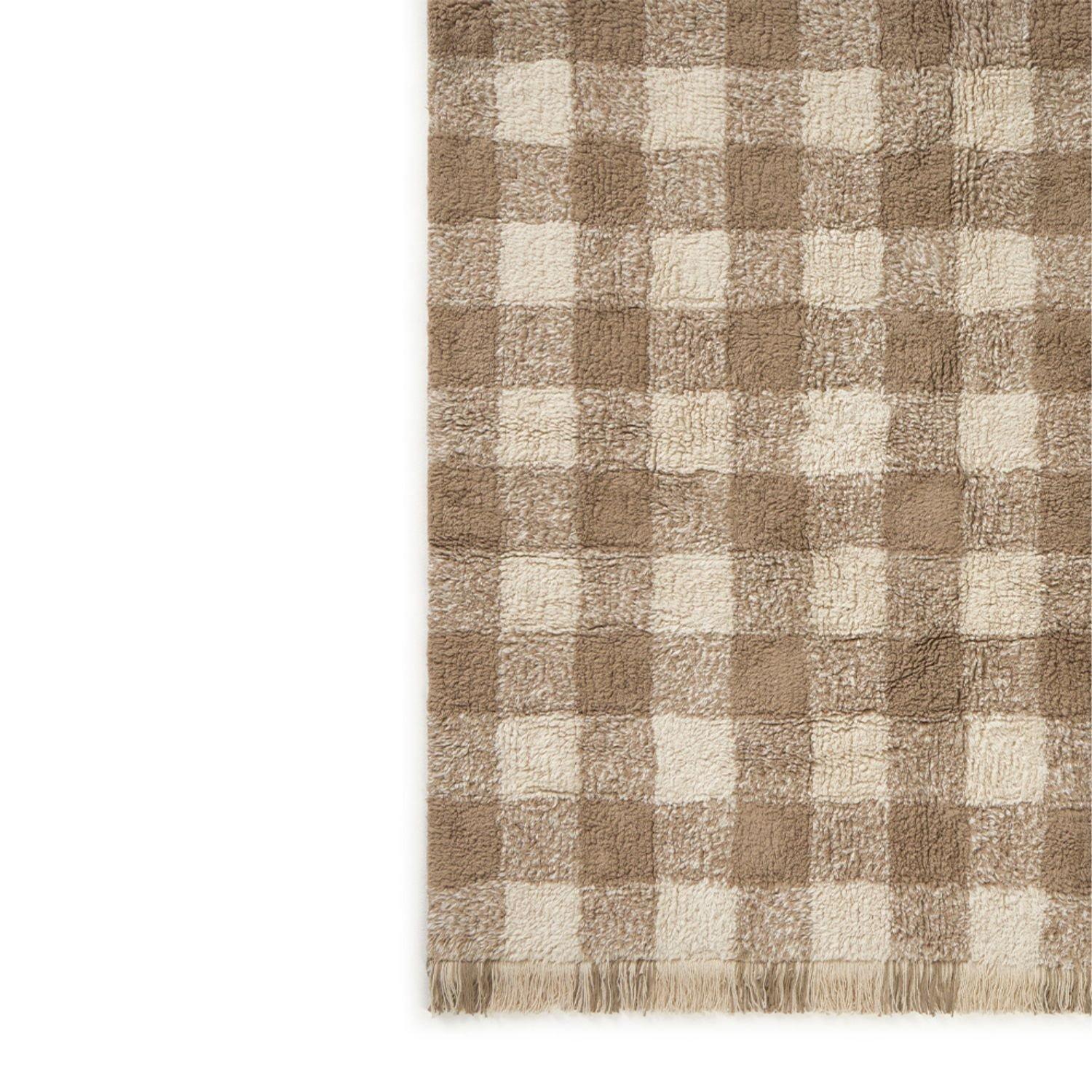Washable Rug Vichy Marron image number 4