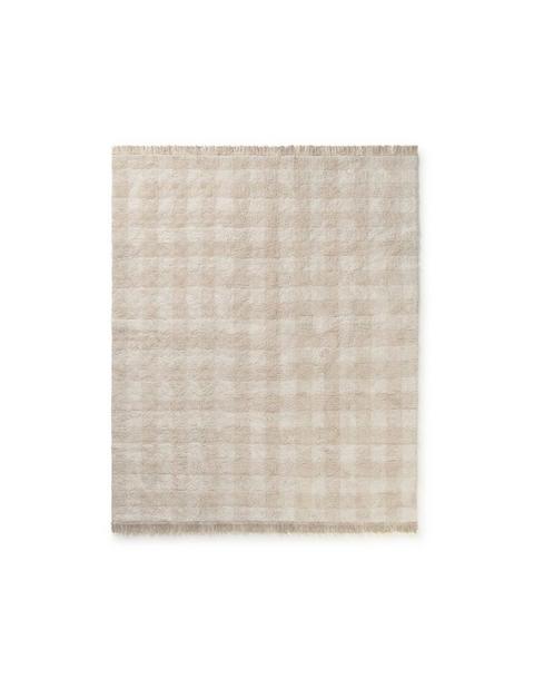 Washable Rug Vichy Ivory