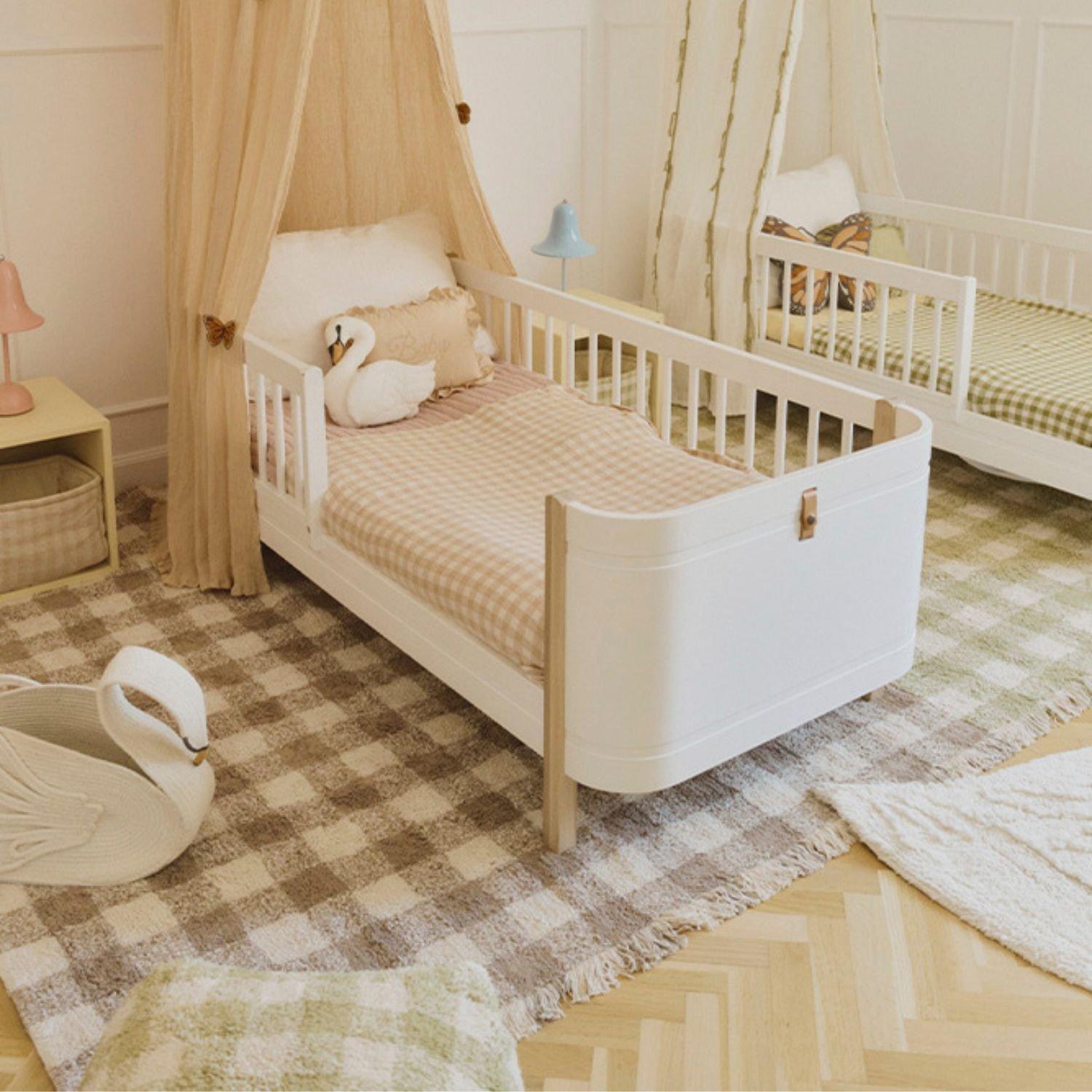 Knitted Blanket Vichy Rose image number 2